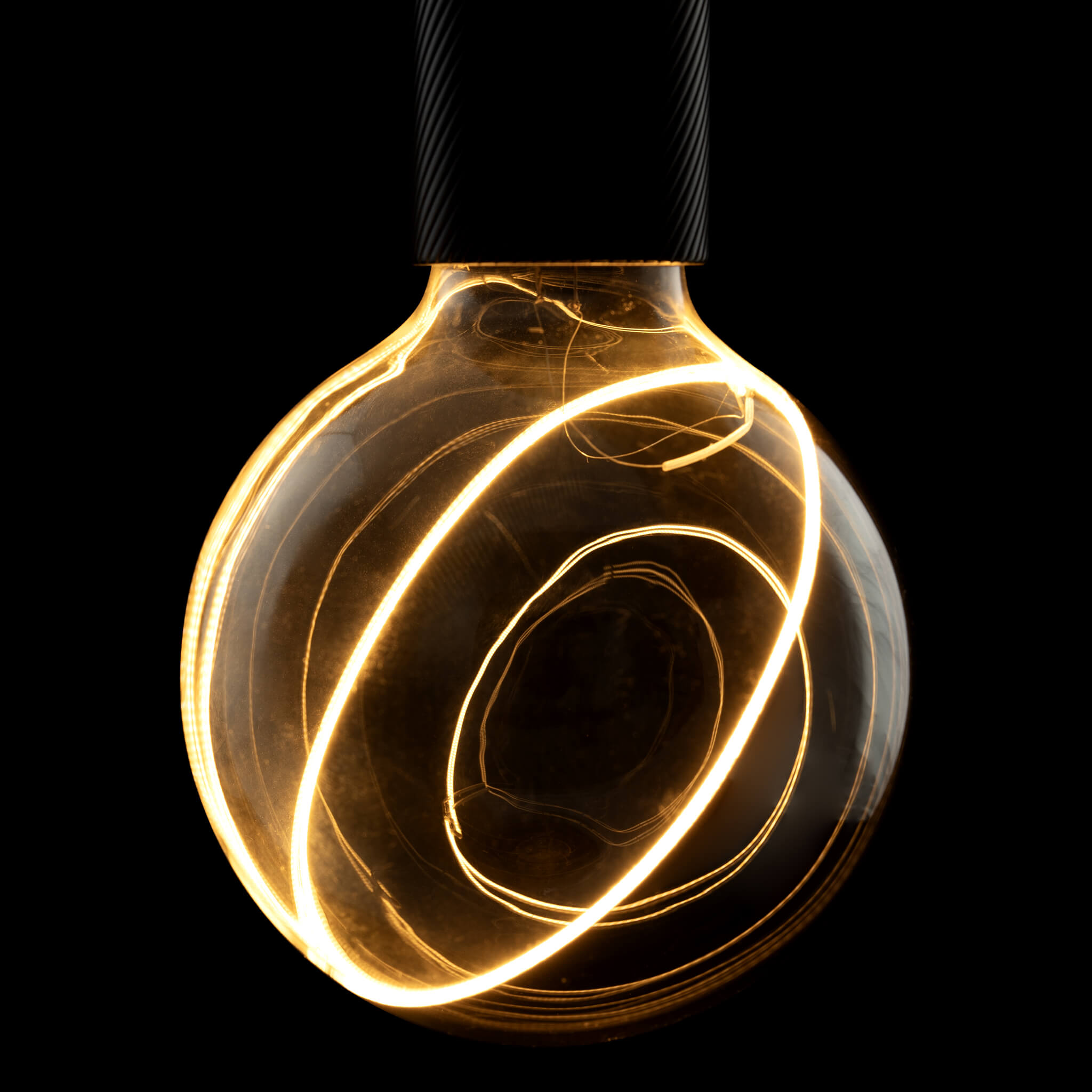 LED Illusion Globe 125 smokey slanting top | 55114