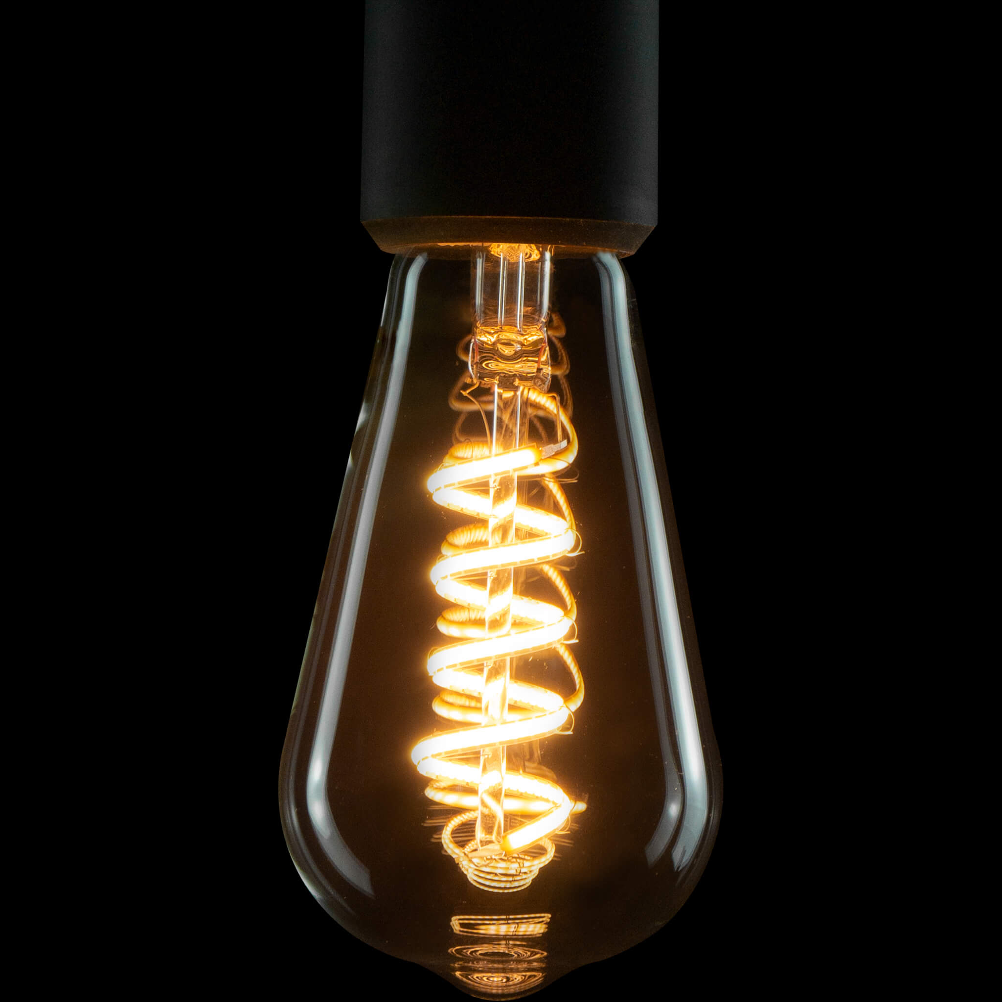 LED Rustika Soft klar E27, 55408