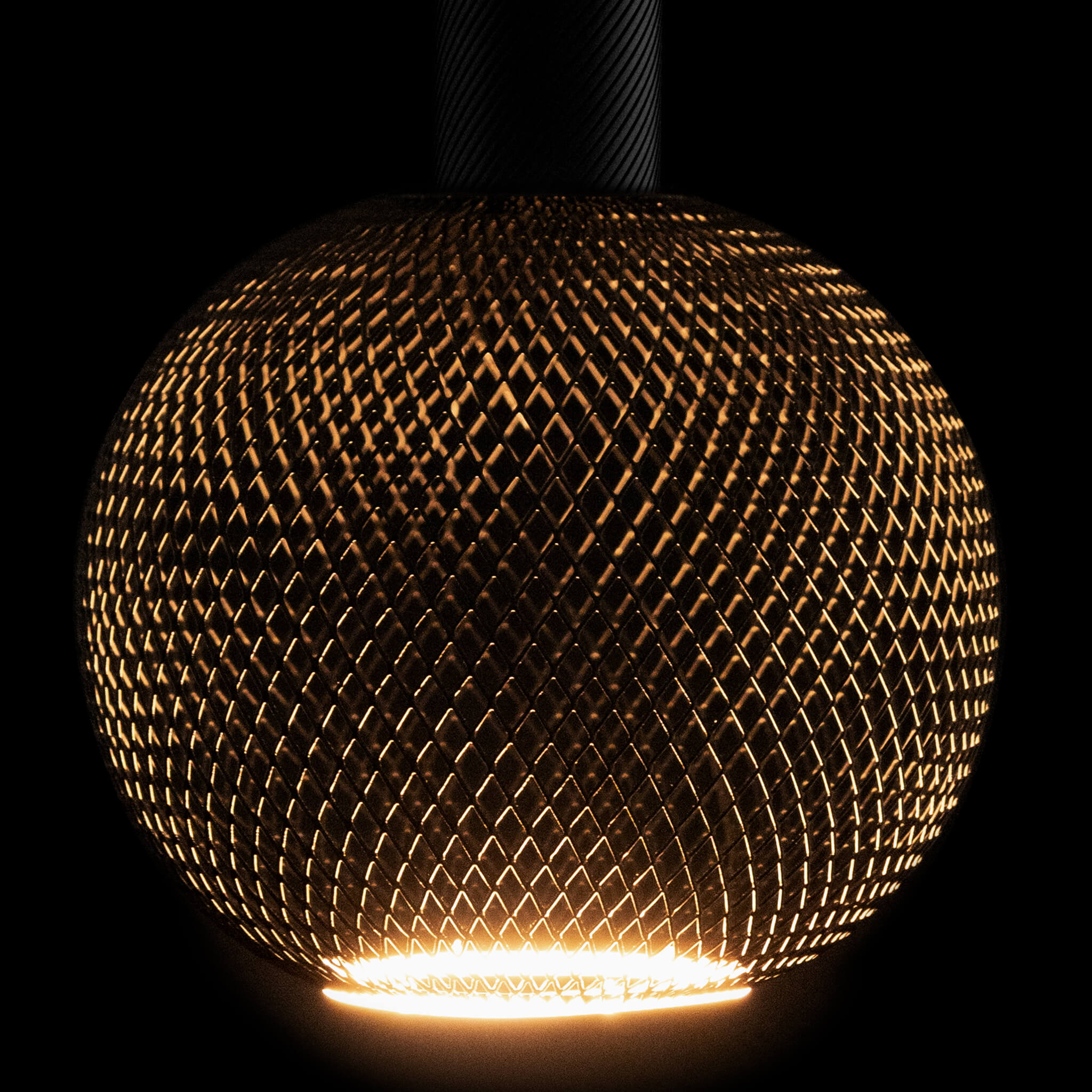LED Floating Cage Globe 180 schwarz | 55140