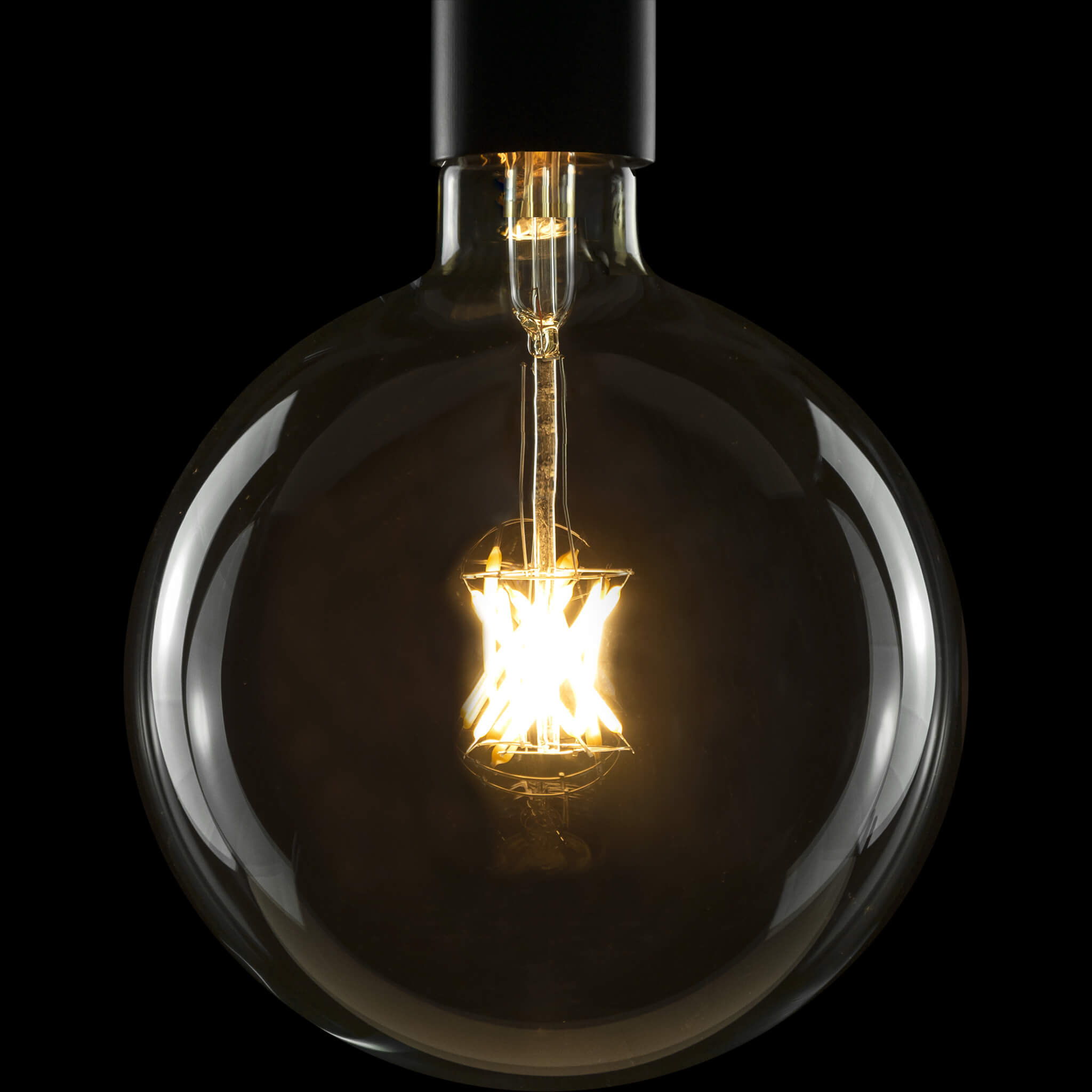 LED Globe 150 klar E27 2700 Kelvin, 55689