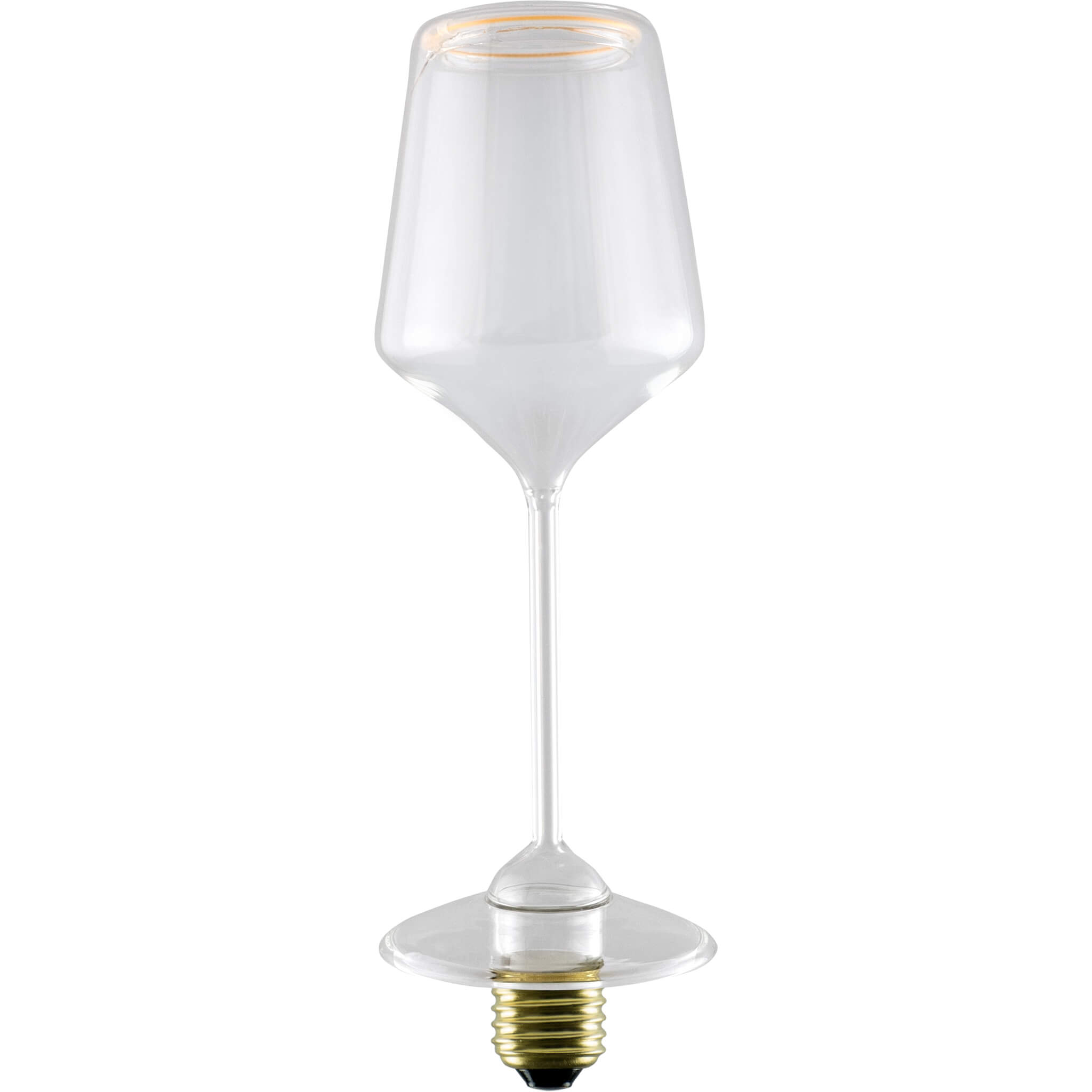 LED Floating Floating Cup Mini Roséwein klar E27 | 55456