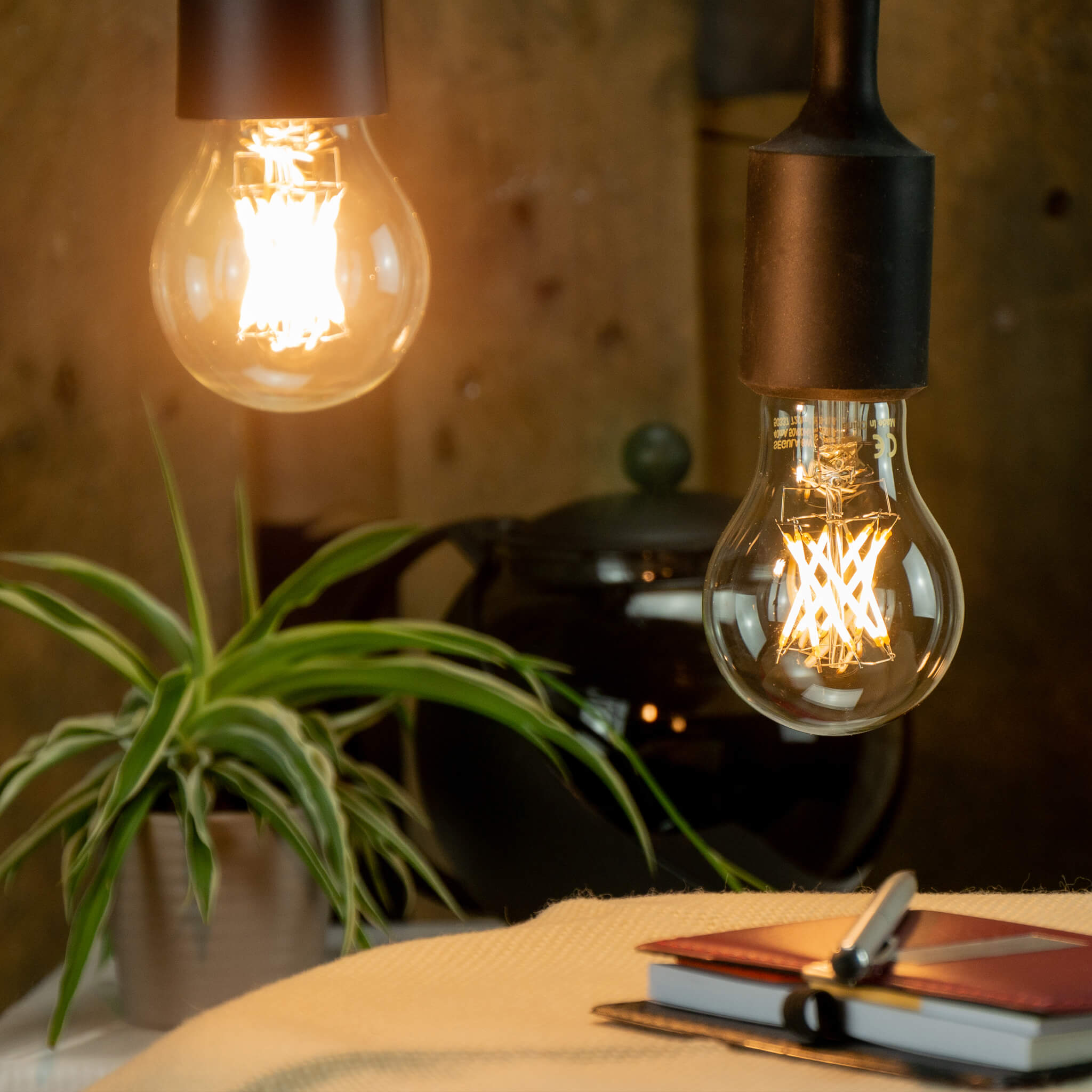 LED Glühlampe klar, E27, 55337