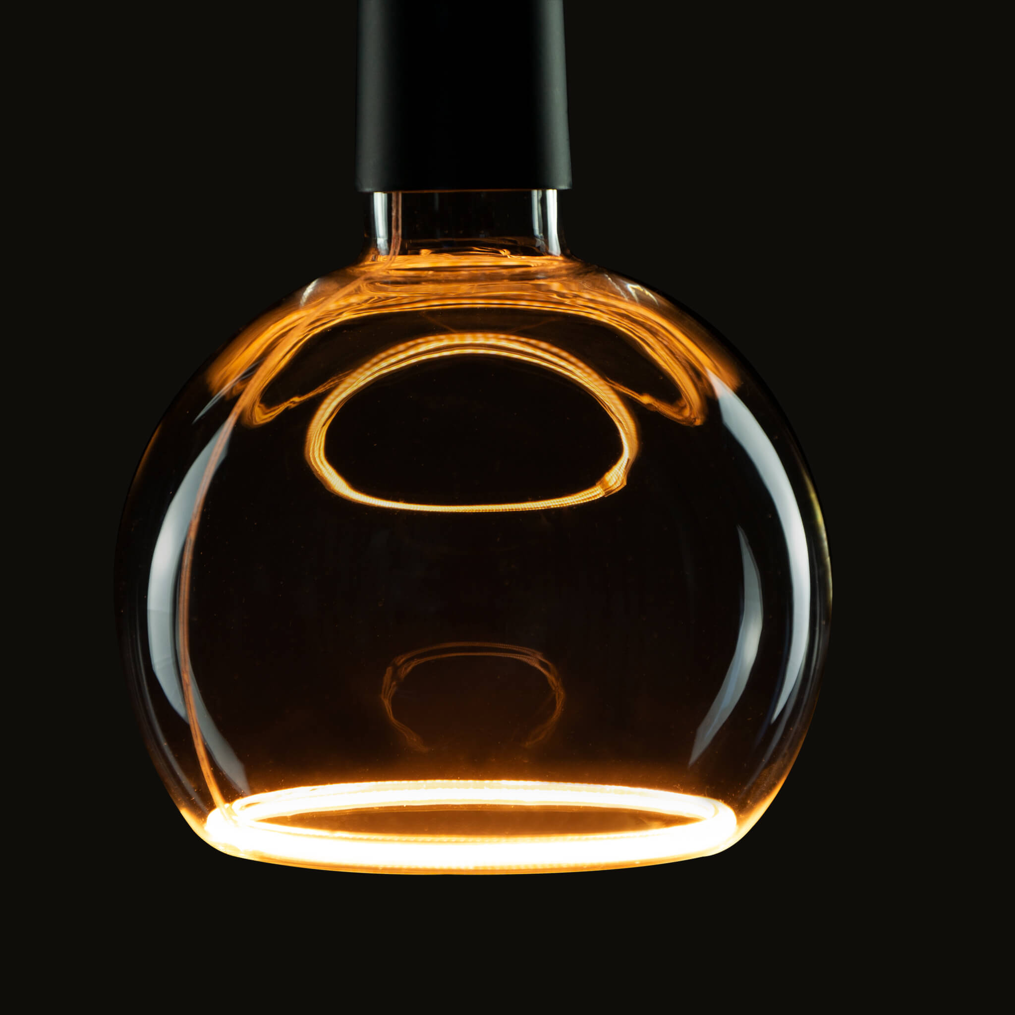55057 LED Floating Globe 150 smokey grey