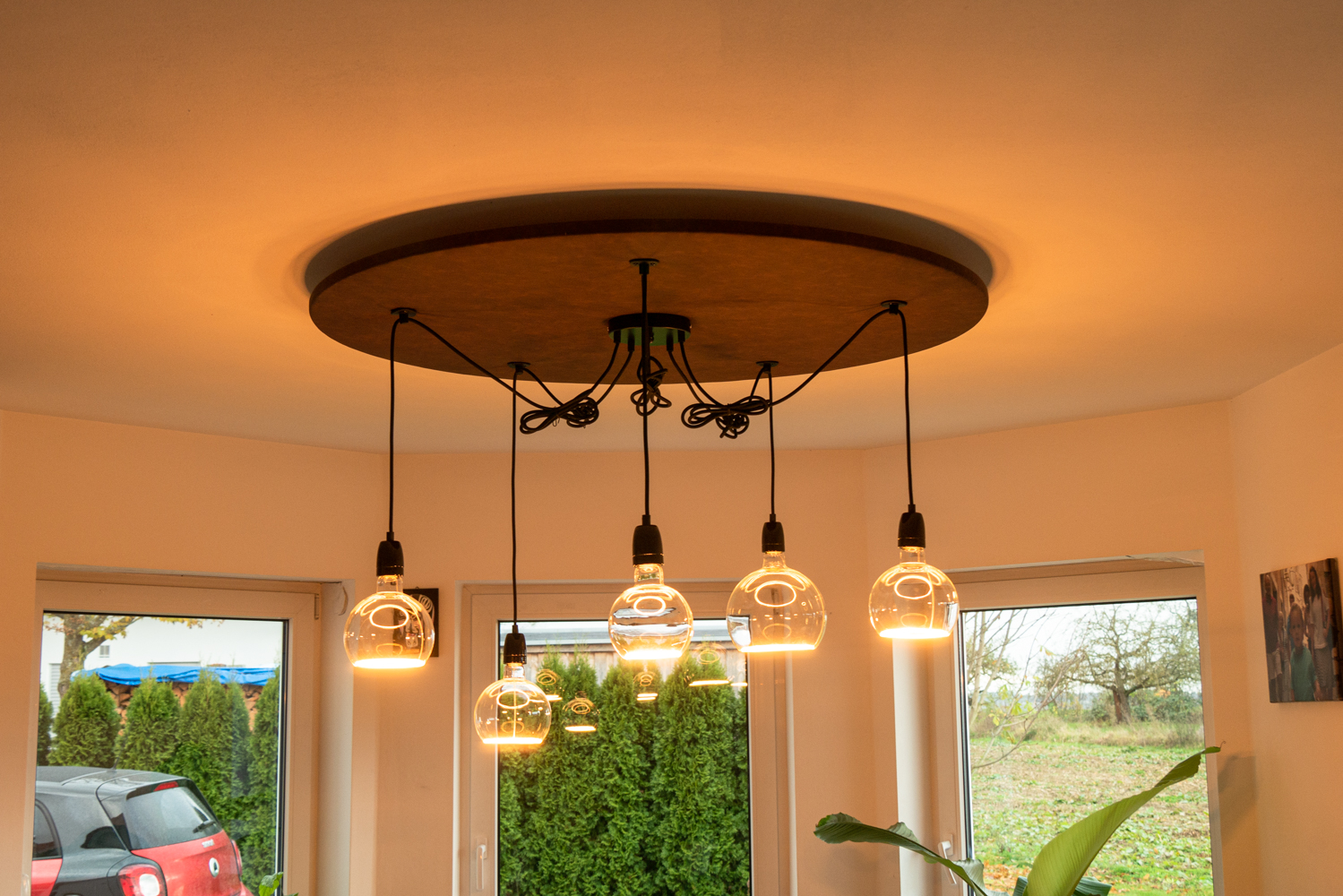 LED Floating Globe 125 klar, E27, Ambient Dimming, 55015