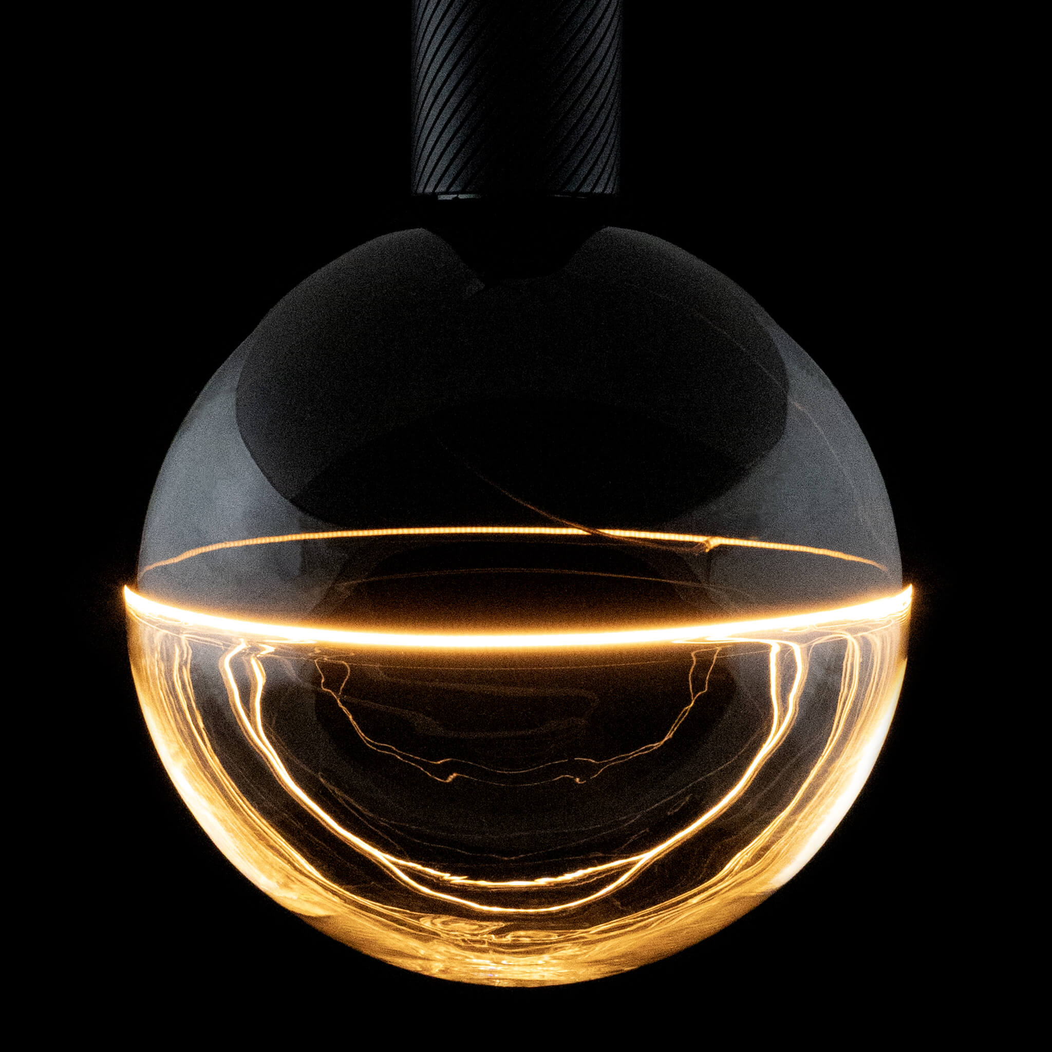 LED Illusion Globe 188 2tones schwarz klar | 55121
