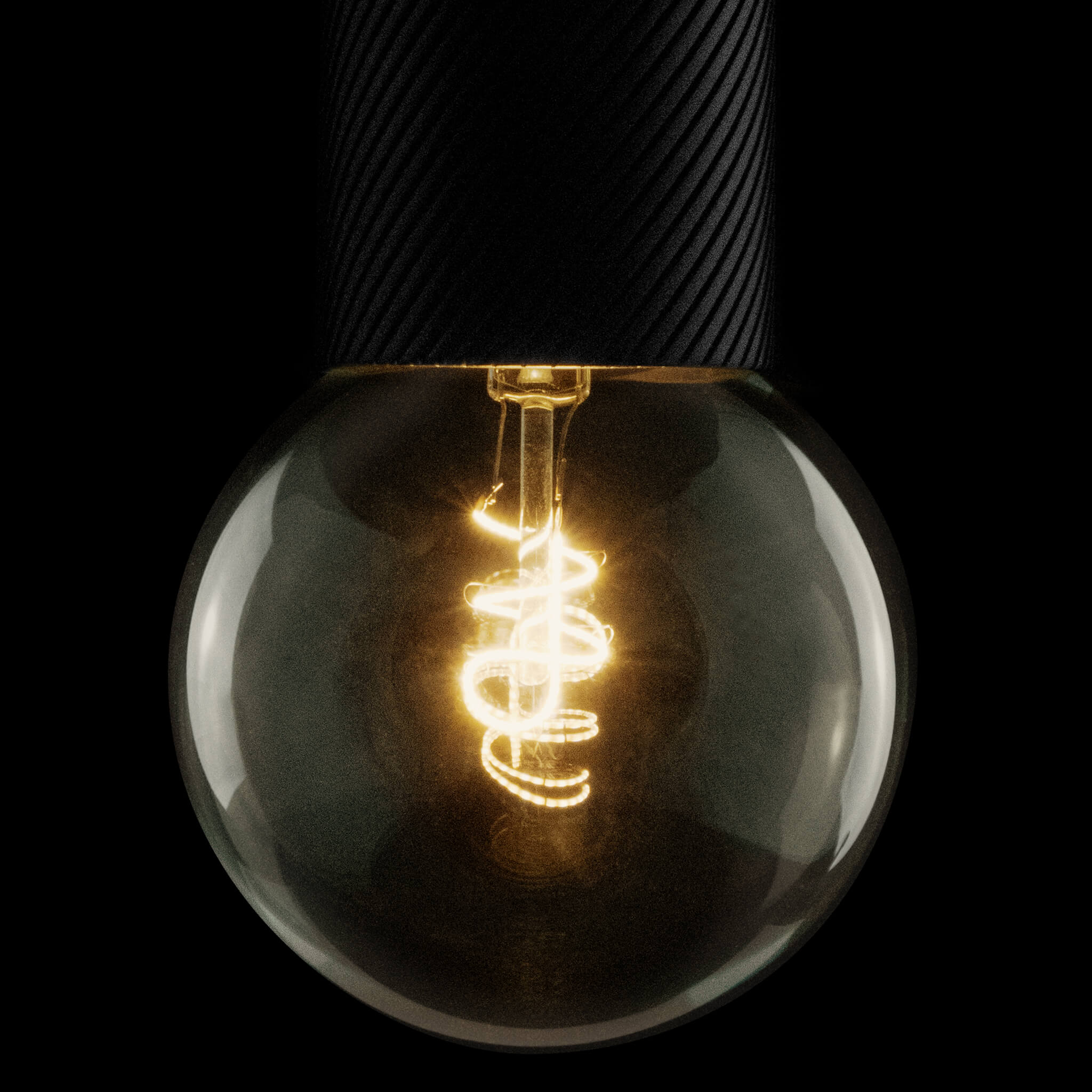 LED Globe 80 klar 2200K