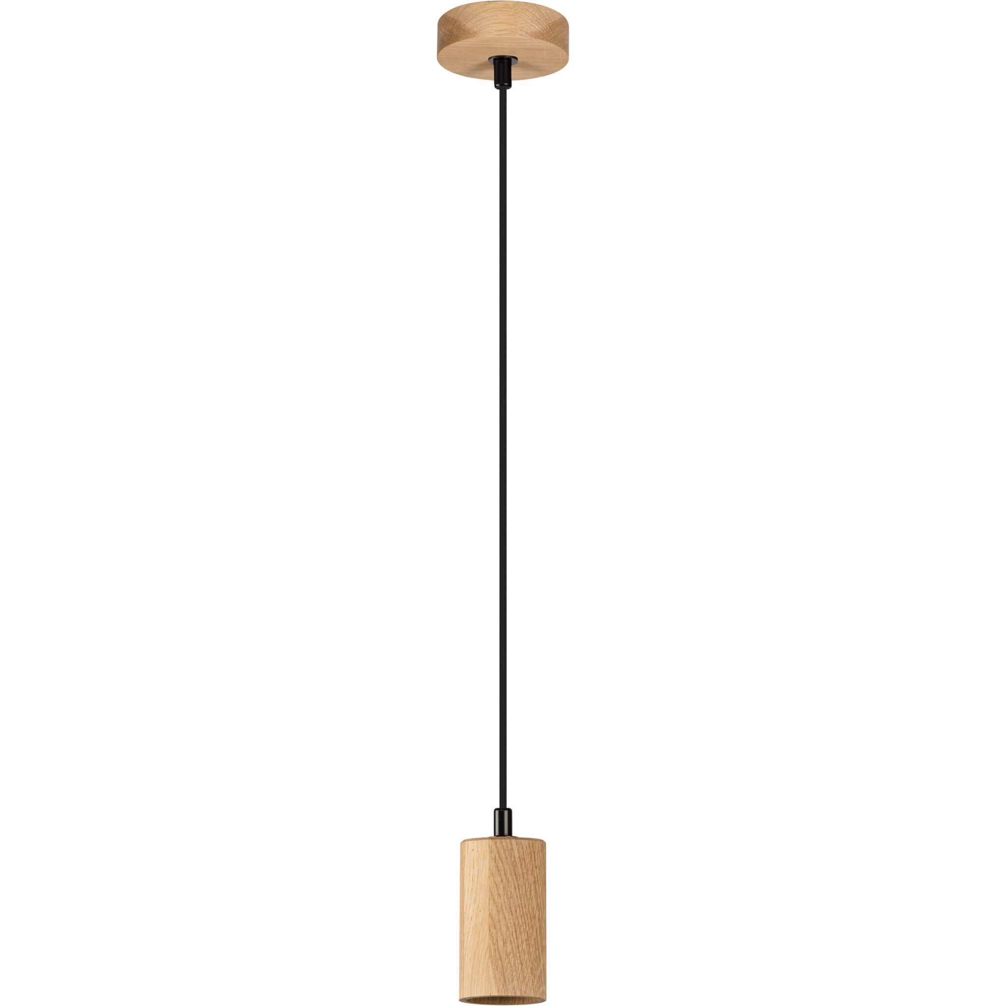 Pendelleuchte Flow oiled oak wood E27 | 80320
