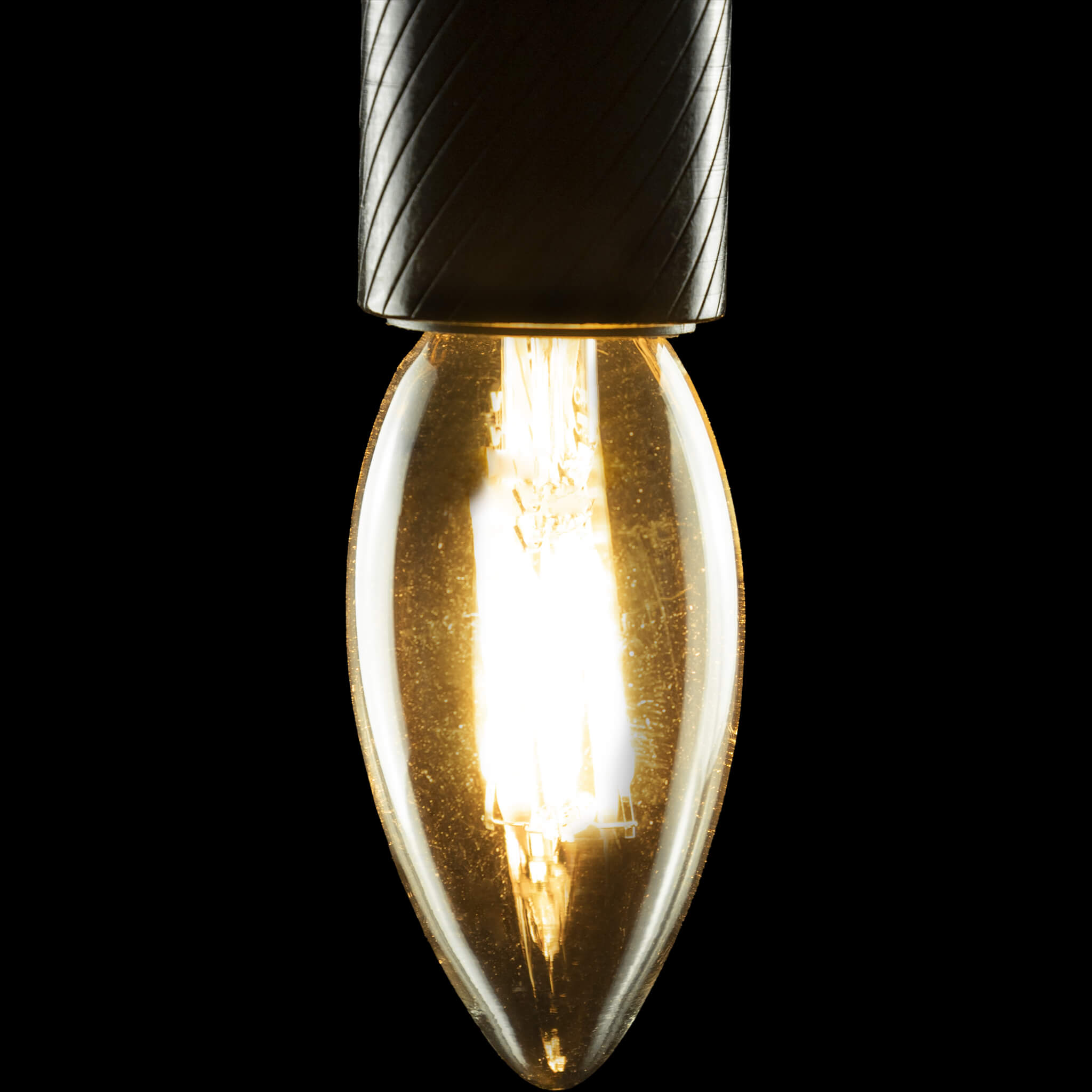 LED Kerze klar, 24 V, Ambient Dimming, E14, 55882