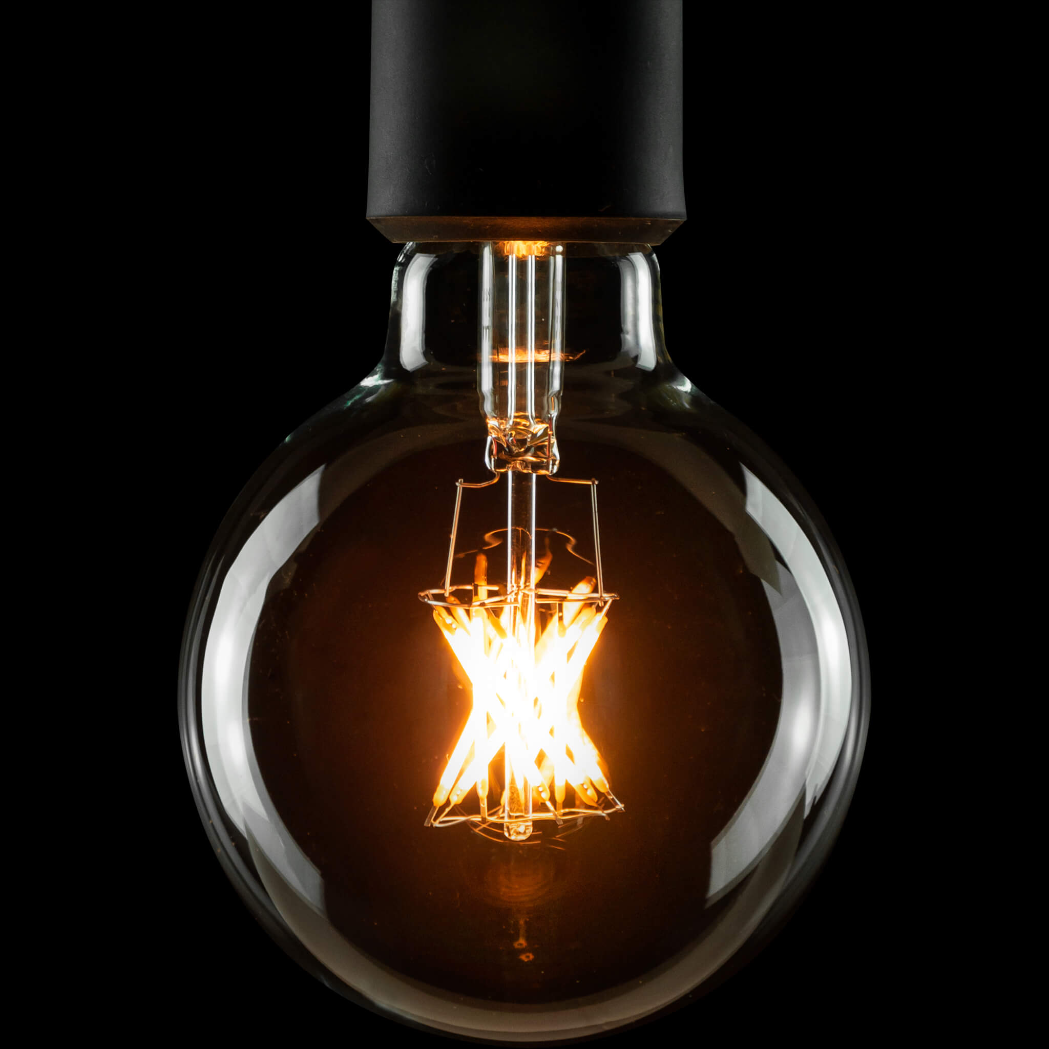 LED Globe 95 klar E27, 55283