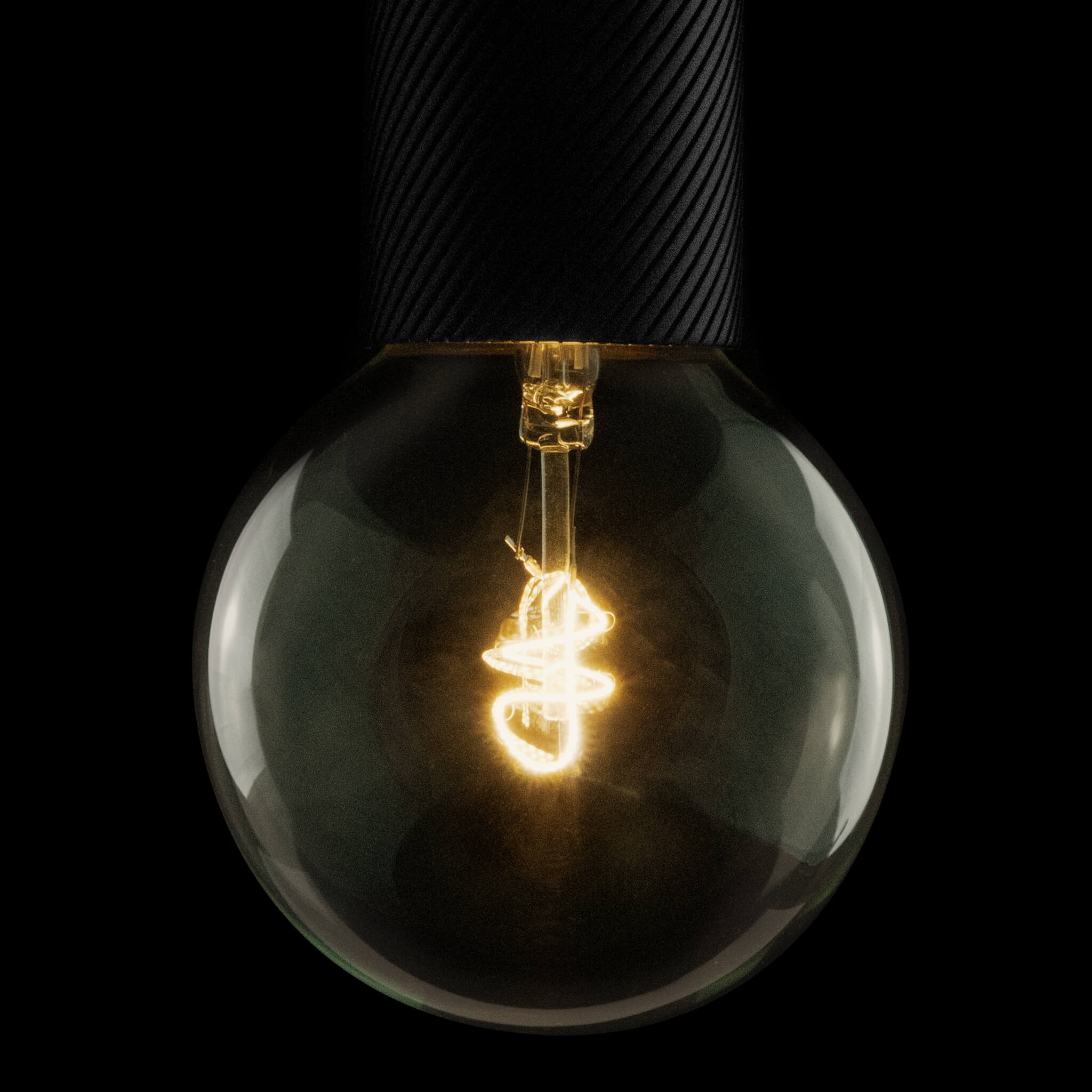 LED Globe 95 Elegant klar 2200K
