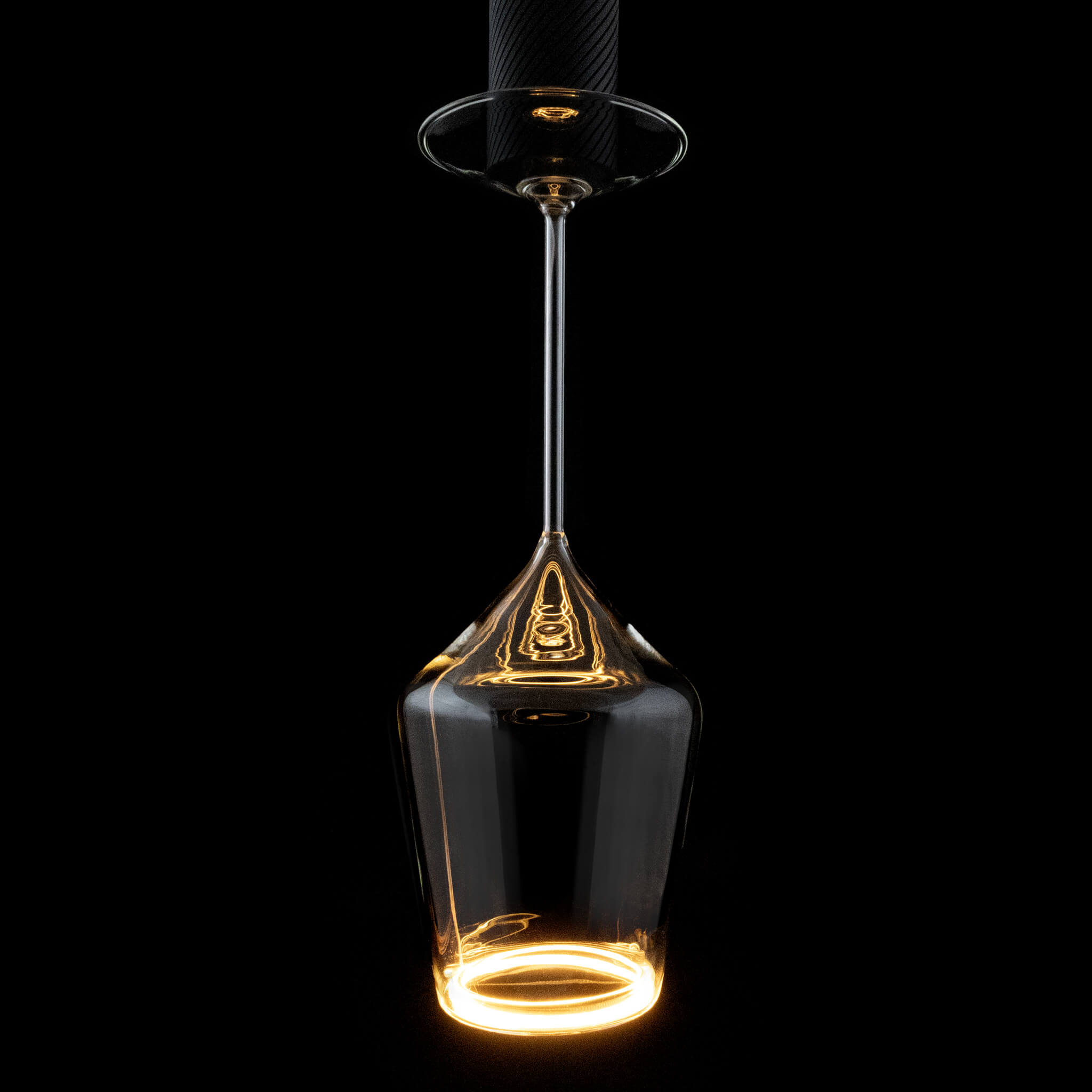 LED Floating Rosé Wein klar | 55462