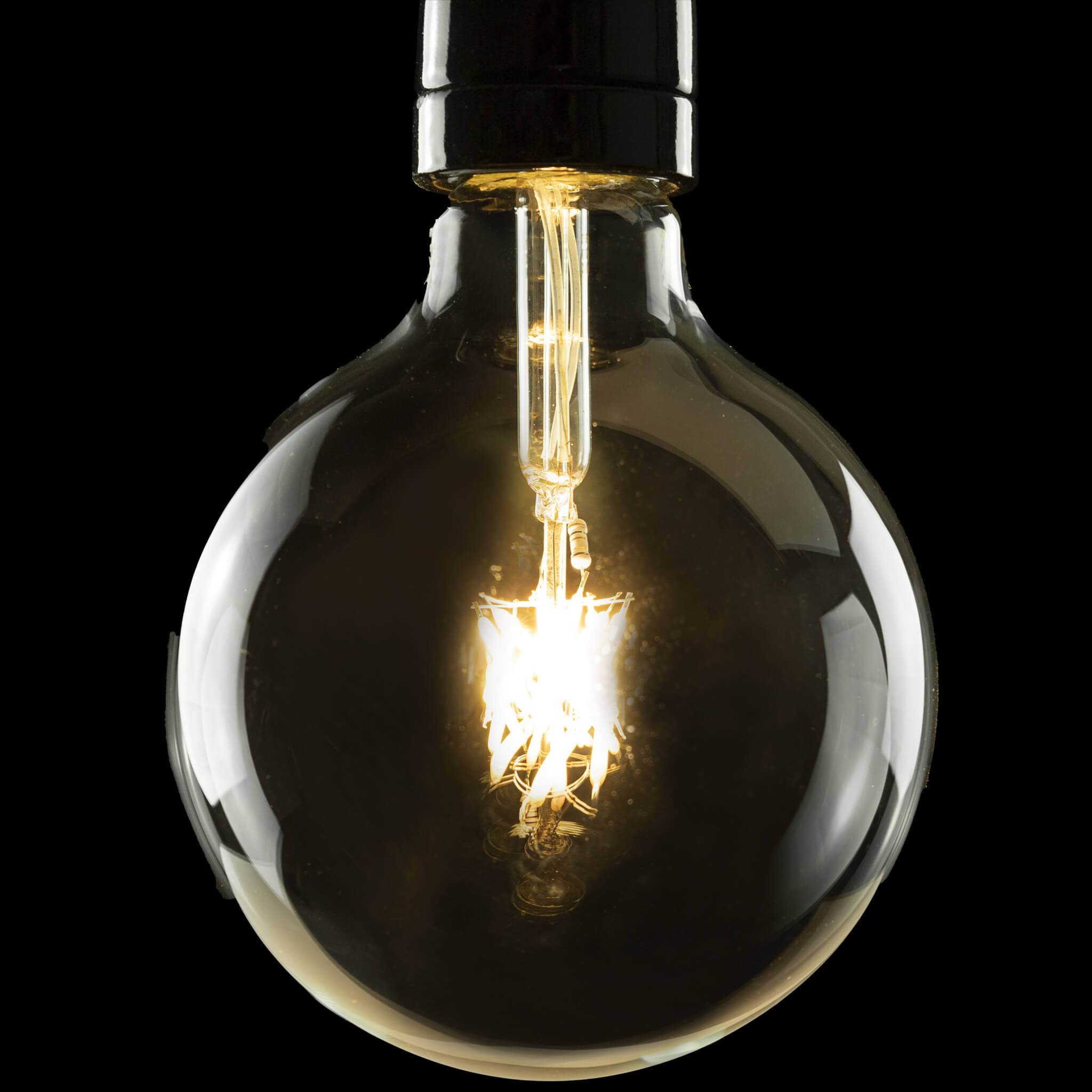 LED Globe 125 scherbensicher 24 Volt Ambient Dimming klar, E27, 55955