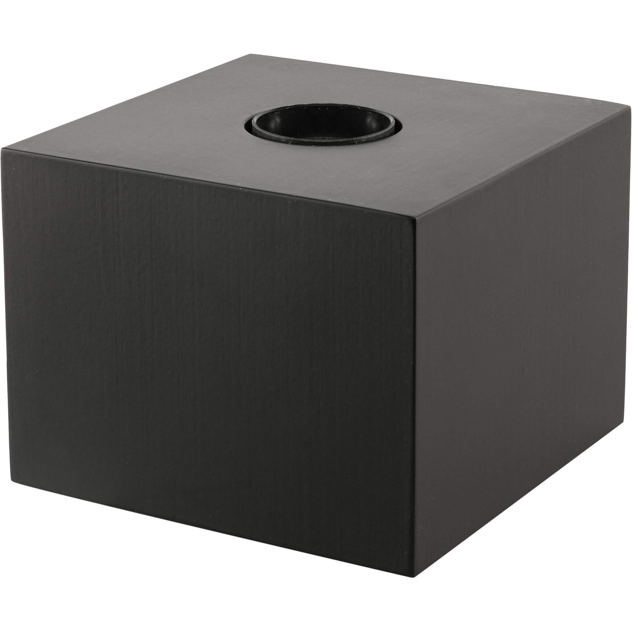 Tischleuchte Cozy painted beech wood schwarz E27