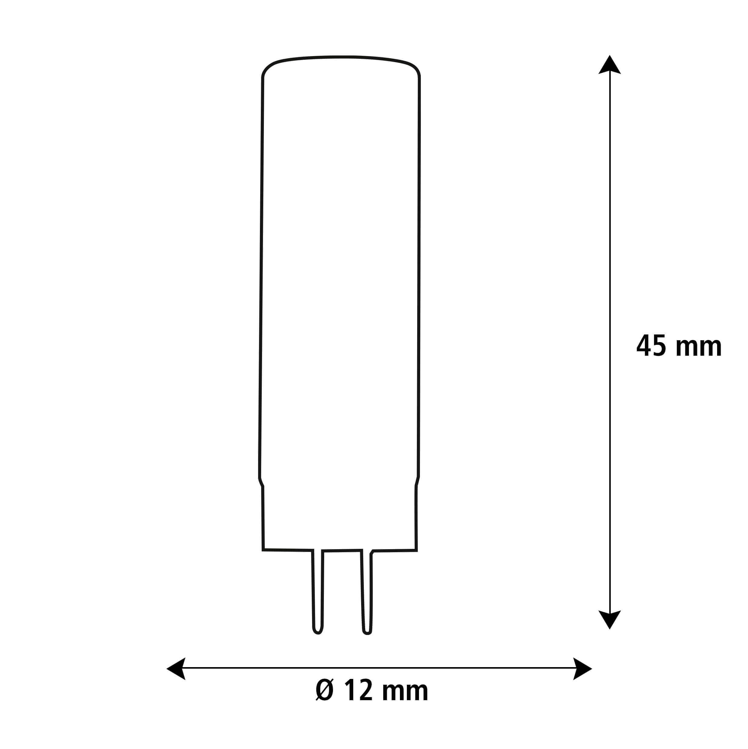 55760 LED G4 Stift klar|G4|2,5 W (23 W)|230 Lm|2.200 K|
