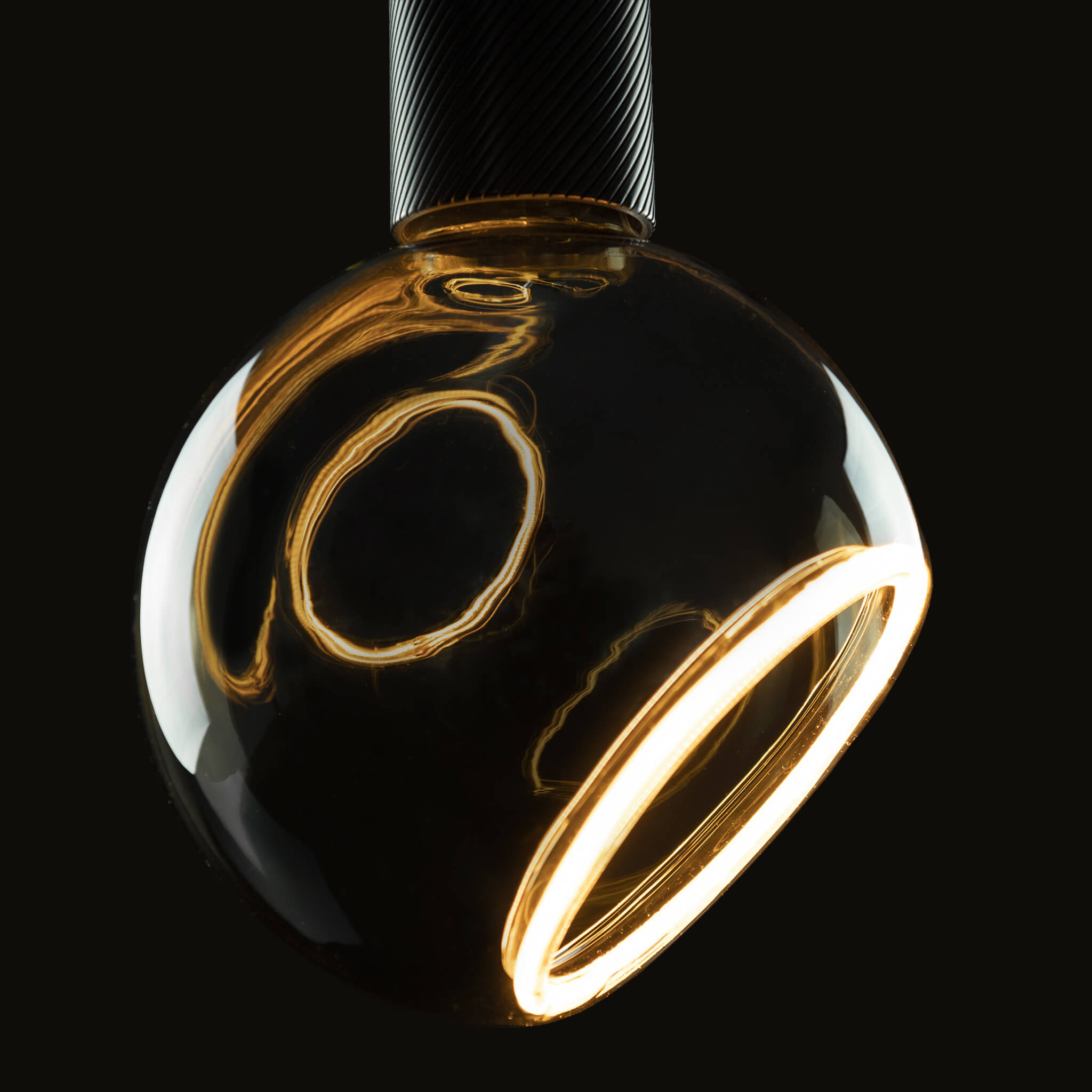 LED Floating Globe 150 smokey grau 45°, 55030