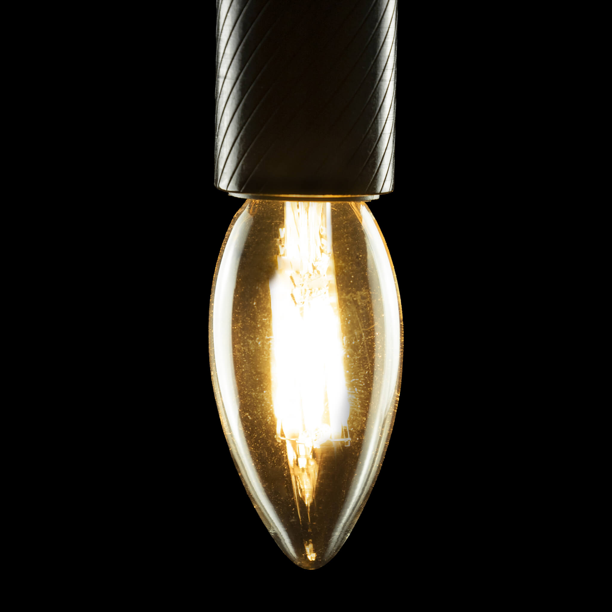 LED 24 V Kerze klar E14 | 55984
