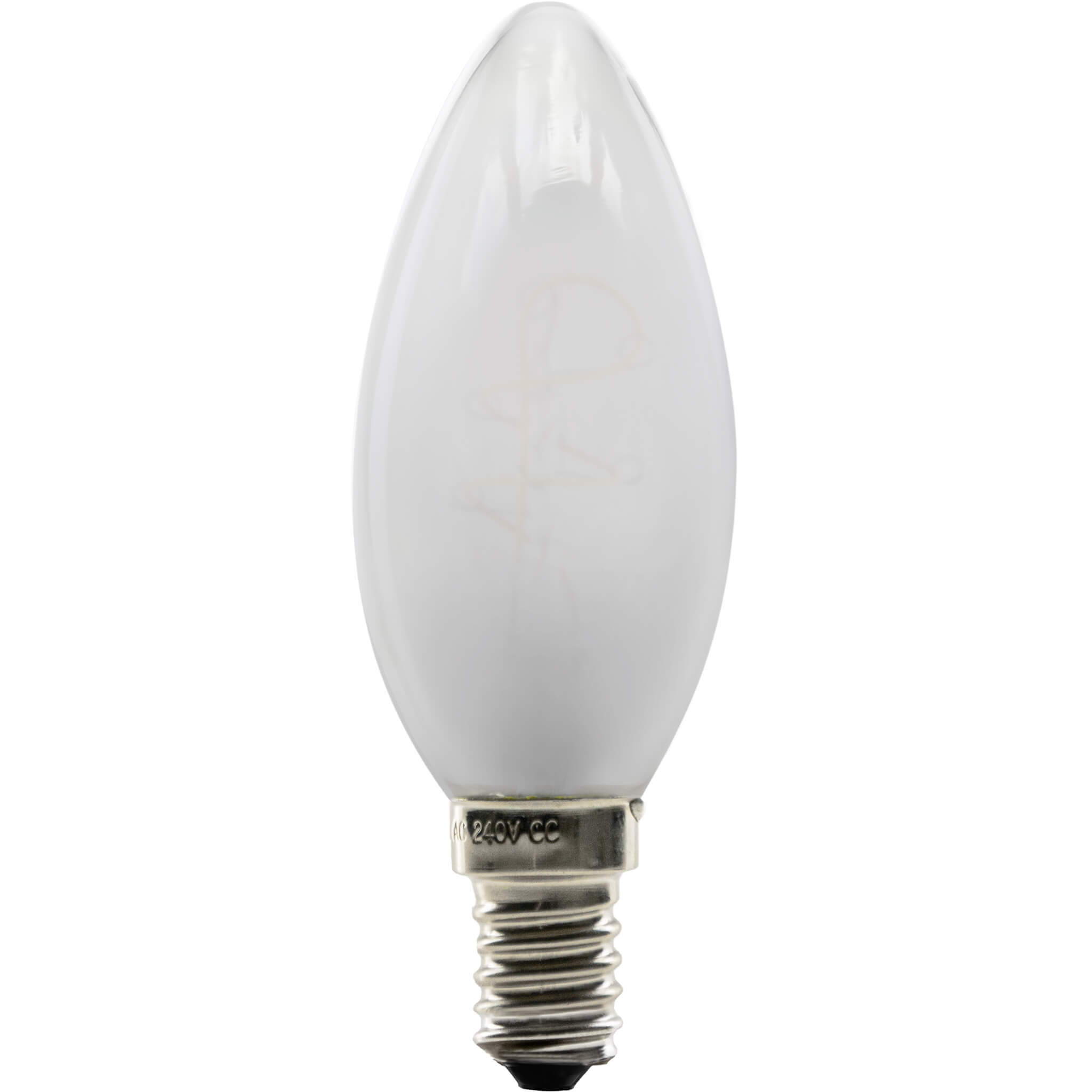 LED Kerze Elegant matt 2700K