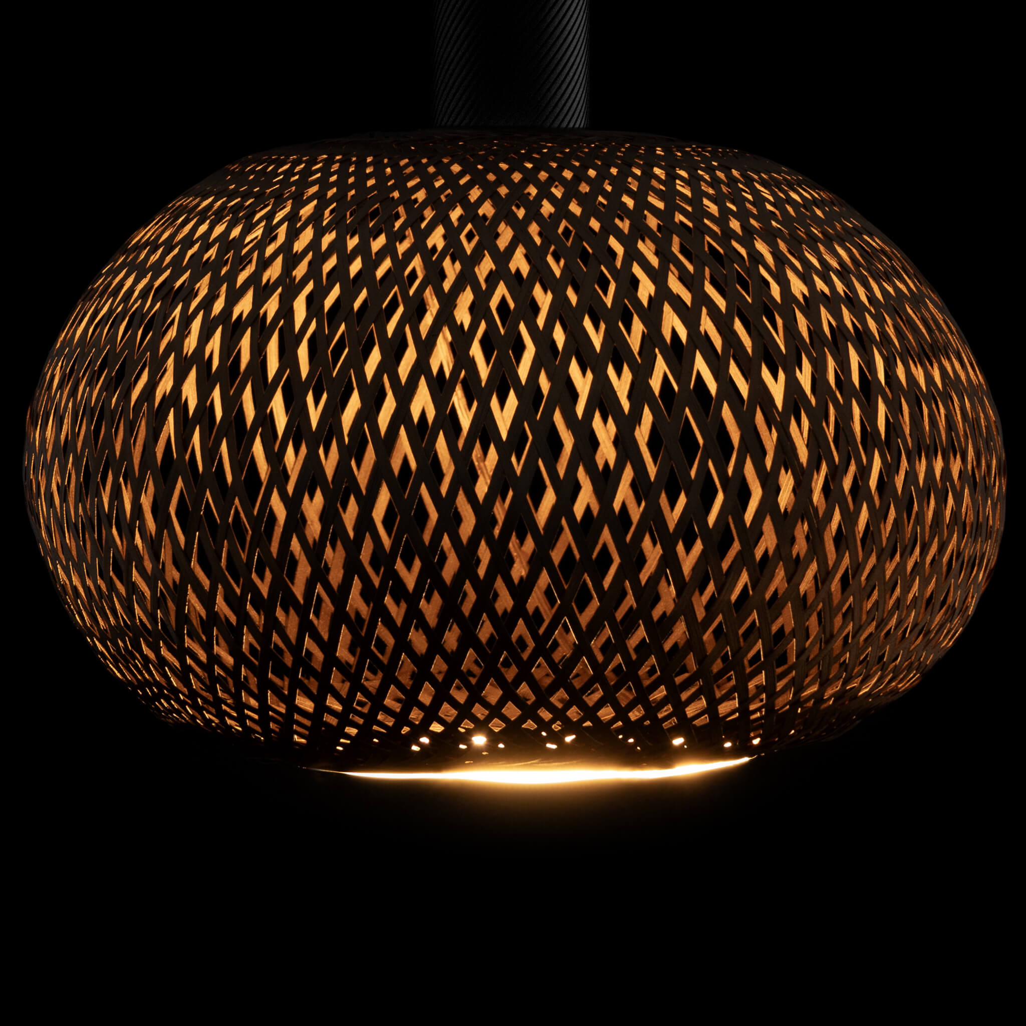 LED Floating Bamboo Oval 300 bronze | 55013