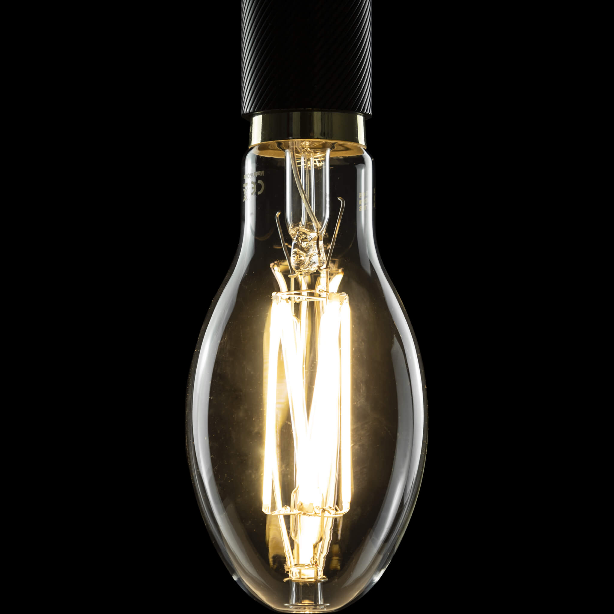 LED Ellipse High Brightness klar, E27, 55894