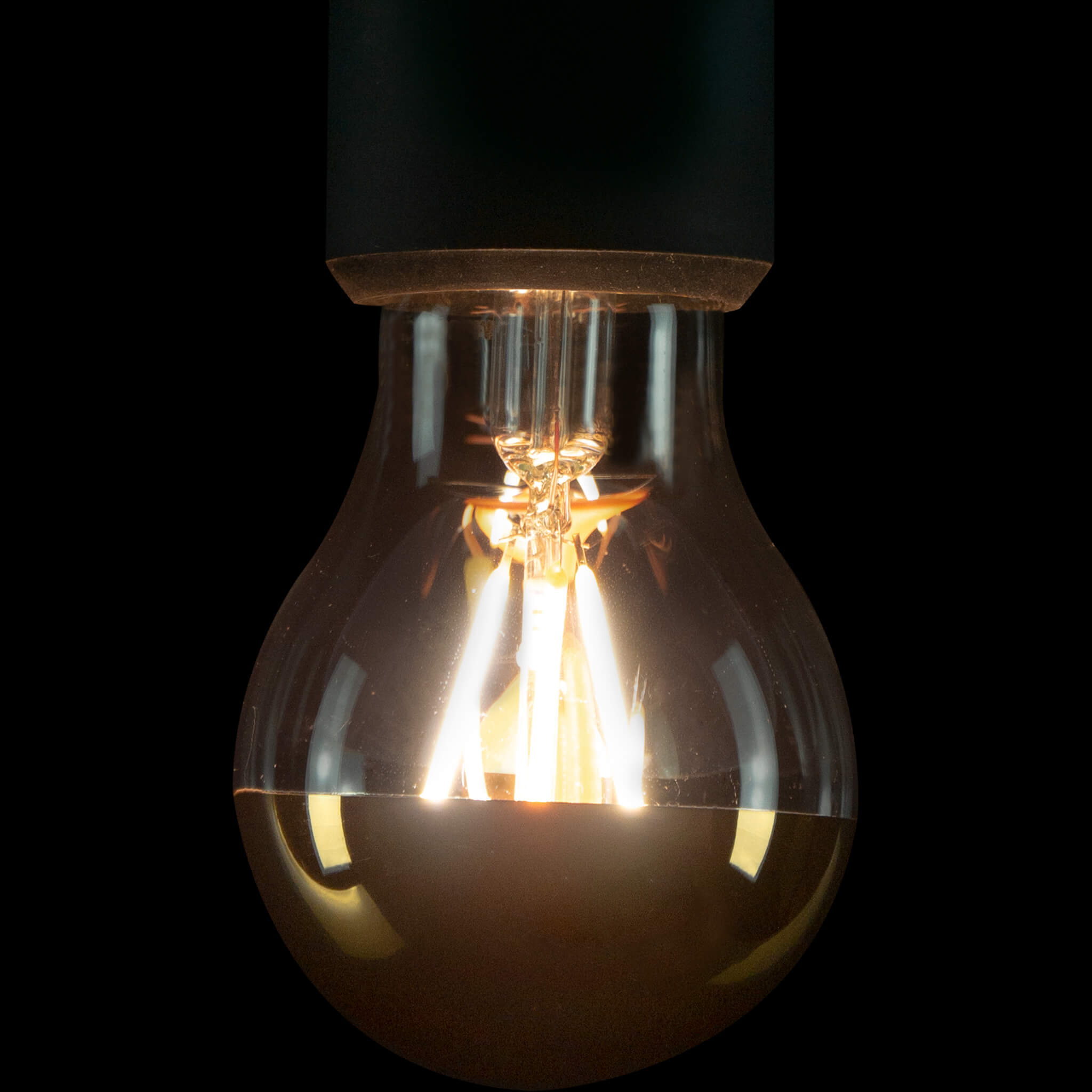 LED Glühlampe Spiegelkopf gold 24V E27 Ambient Dimming, 55878