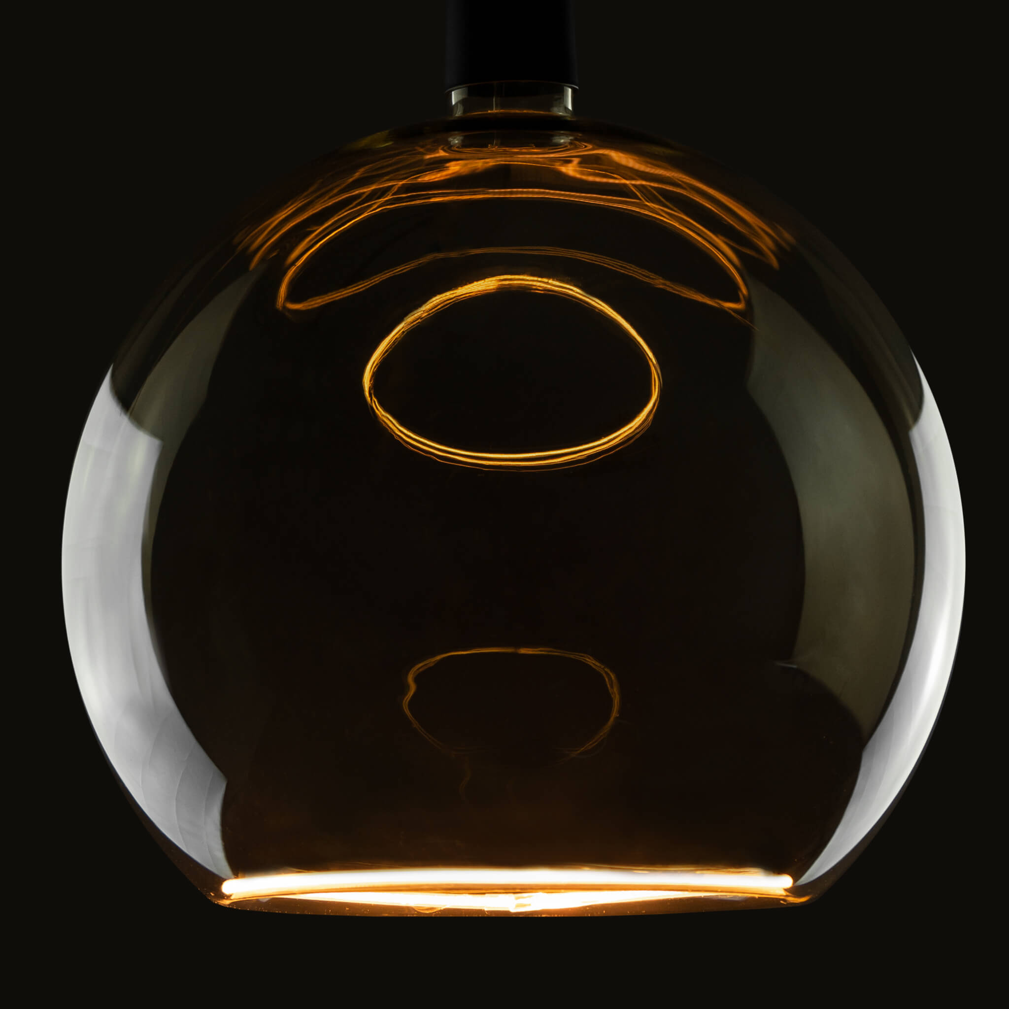 55060 Floating Globe 300 smokey grau