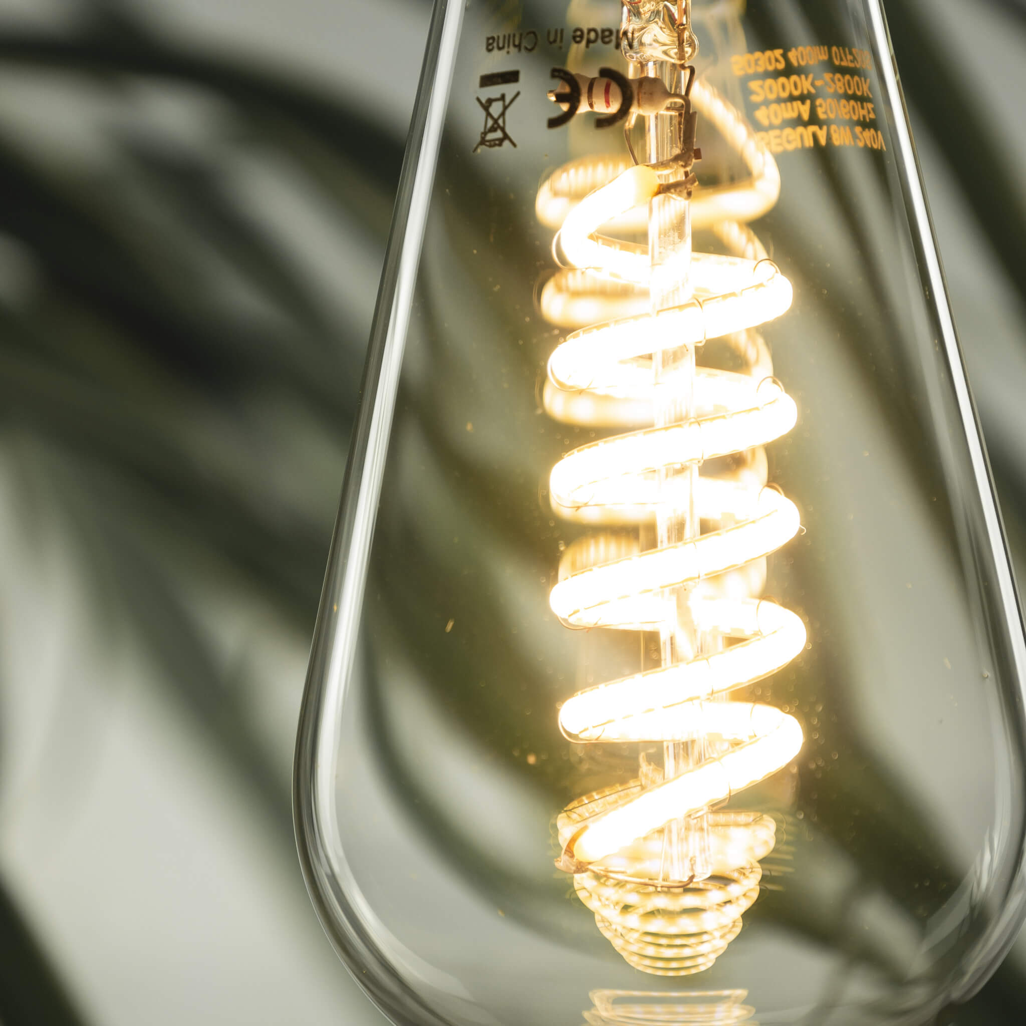 LED Rustika Curved klar, E27, Ambient Dimming, 55302