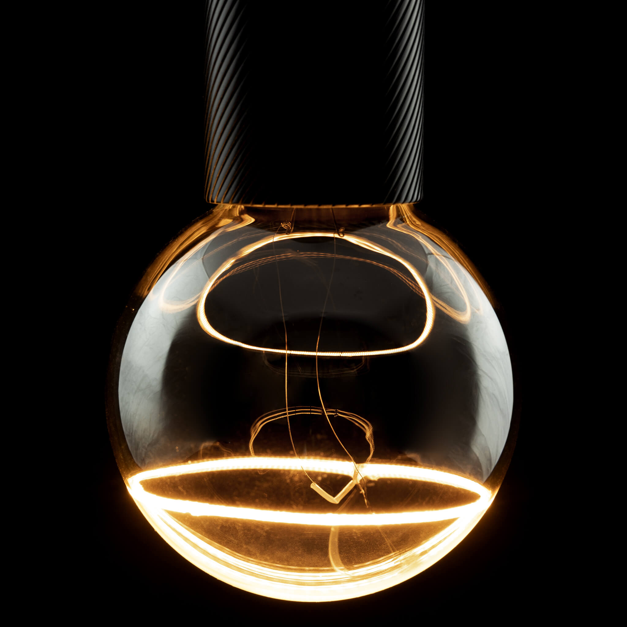 LED Illusion Globe 95 smokey bottom | 55110