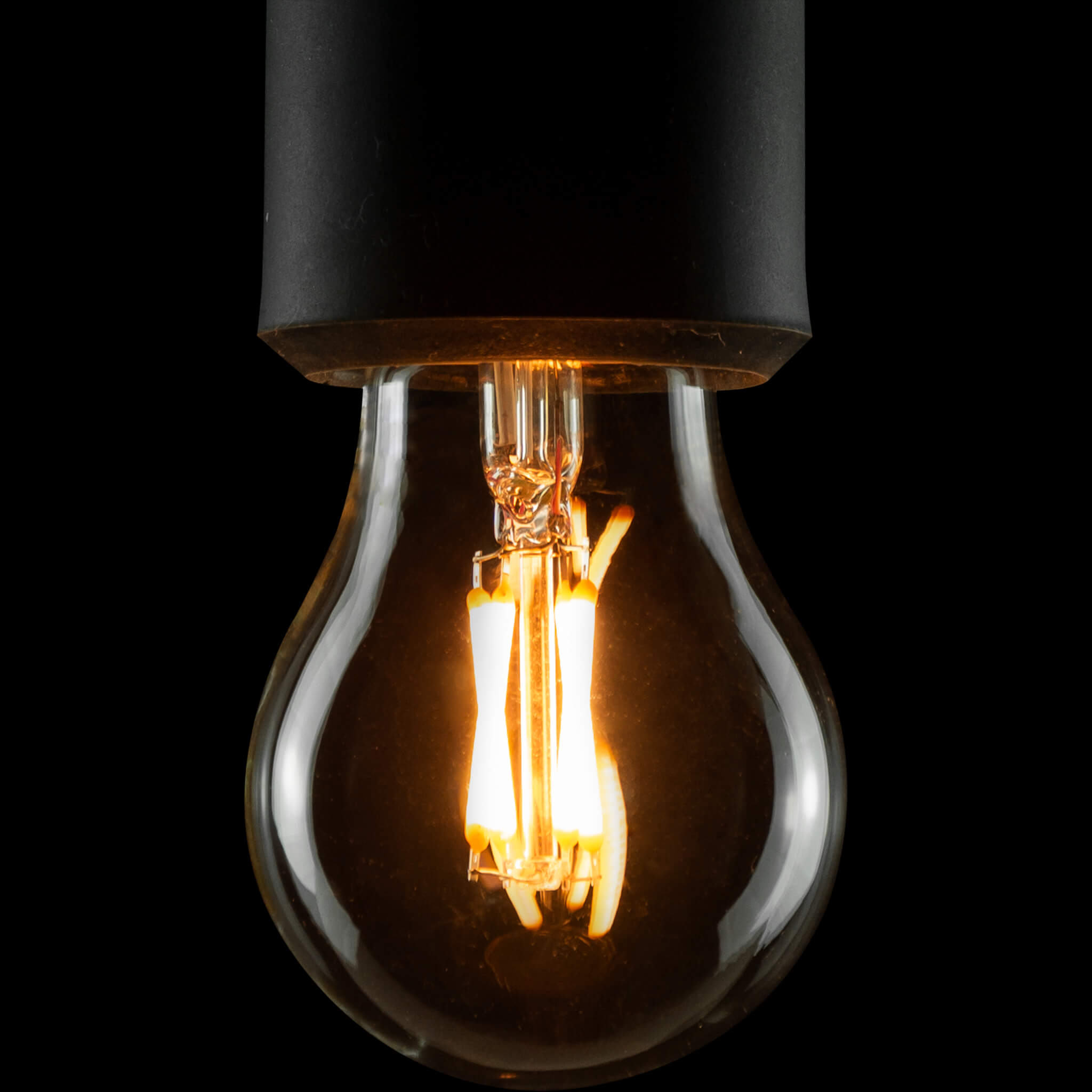 LED Glühlampe klein klar, E27, 55211
