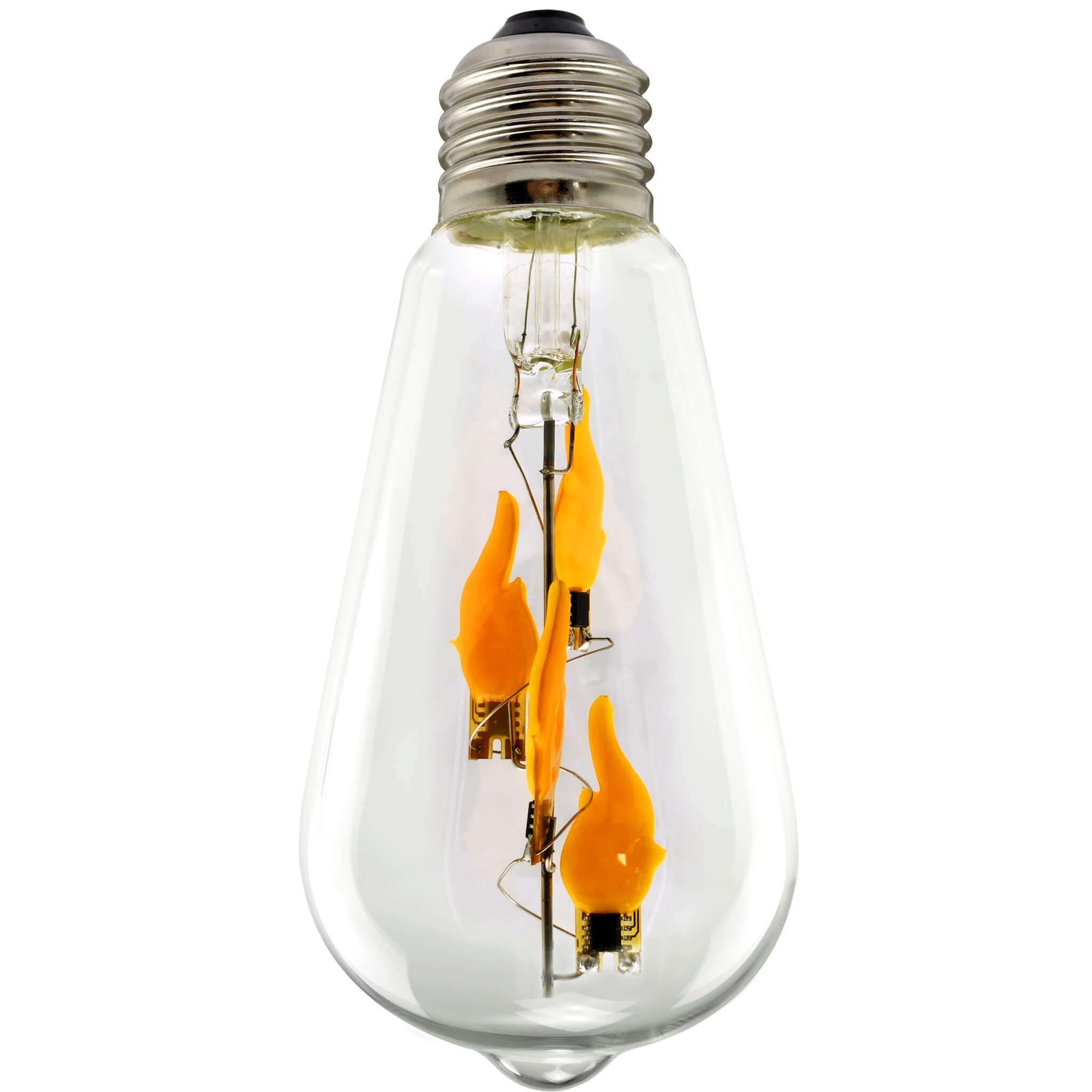 LED Rustika big Fire Flame down klar | 55793