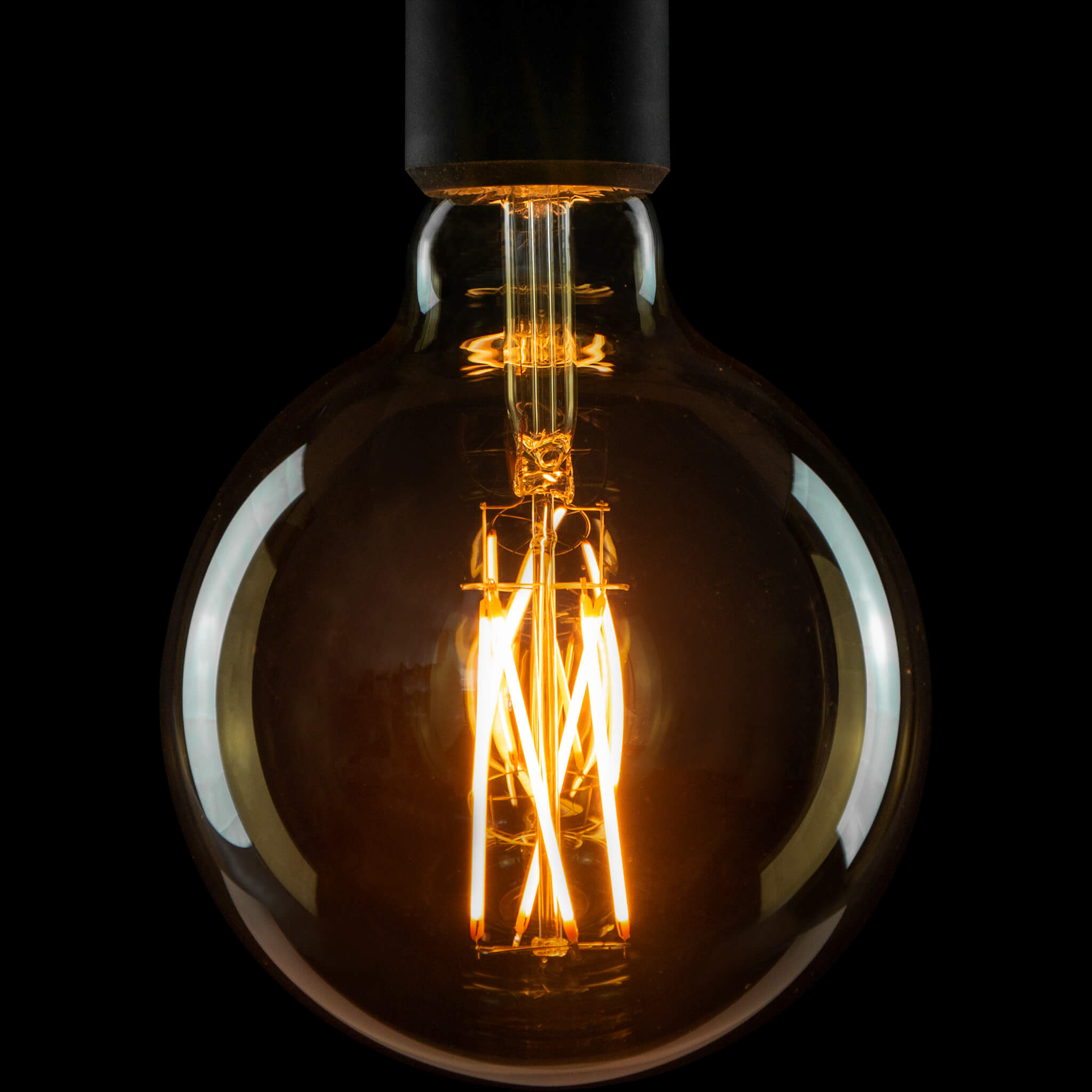 LED Globe 125 gold E27, 55293