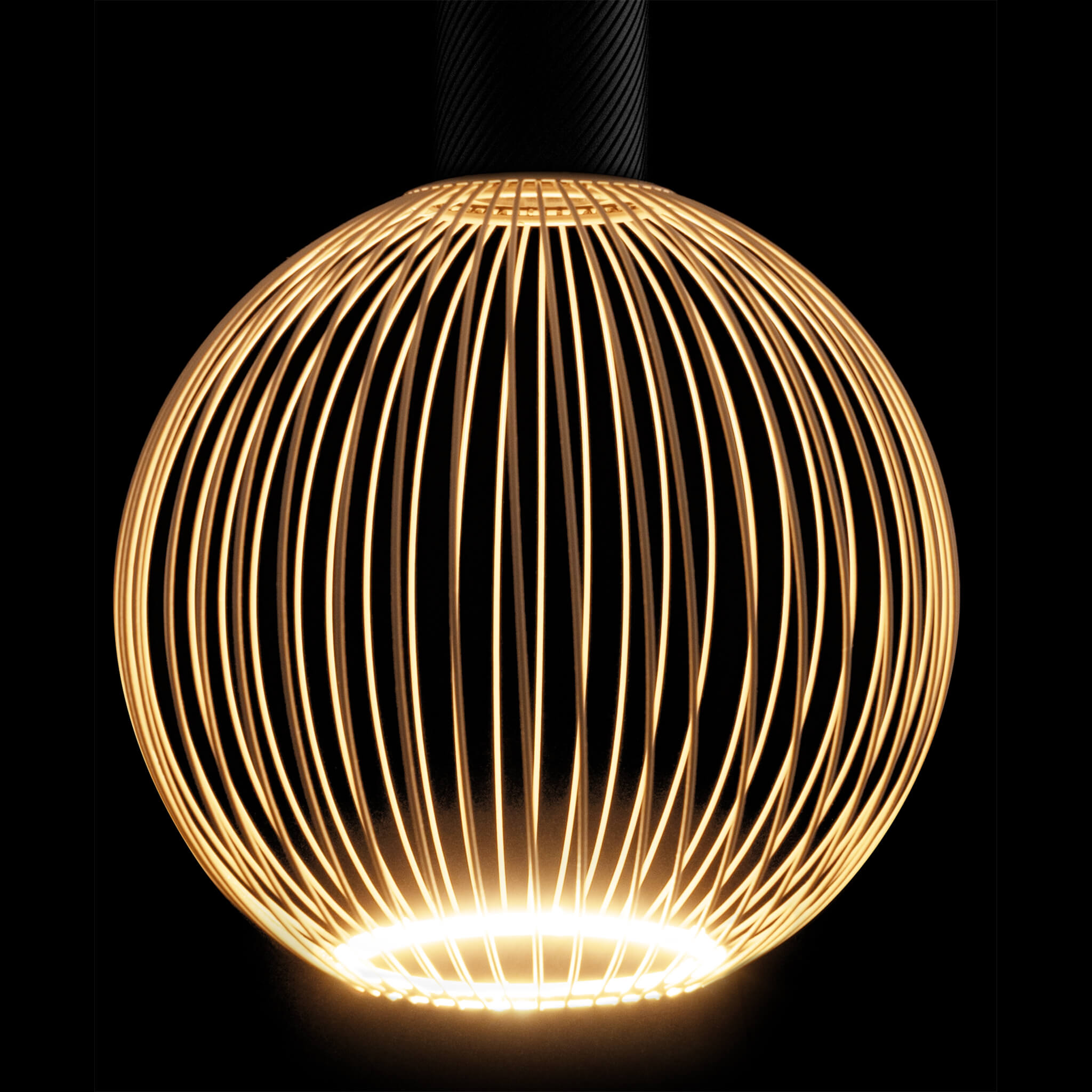 LED Floating Filo Globe 180 sand | 55150
