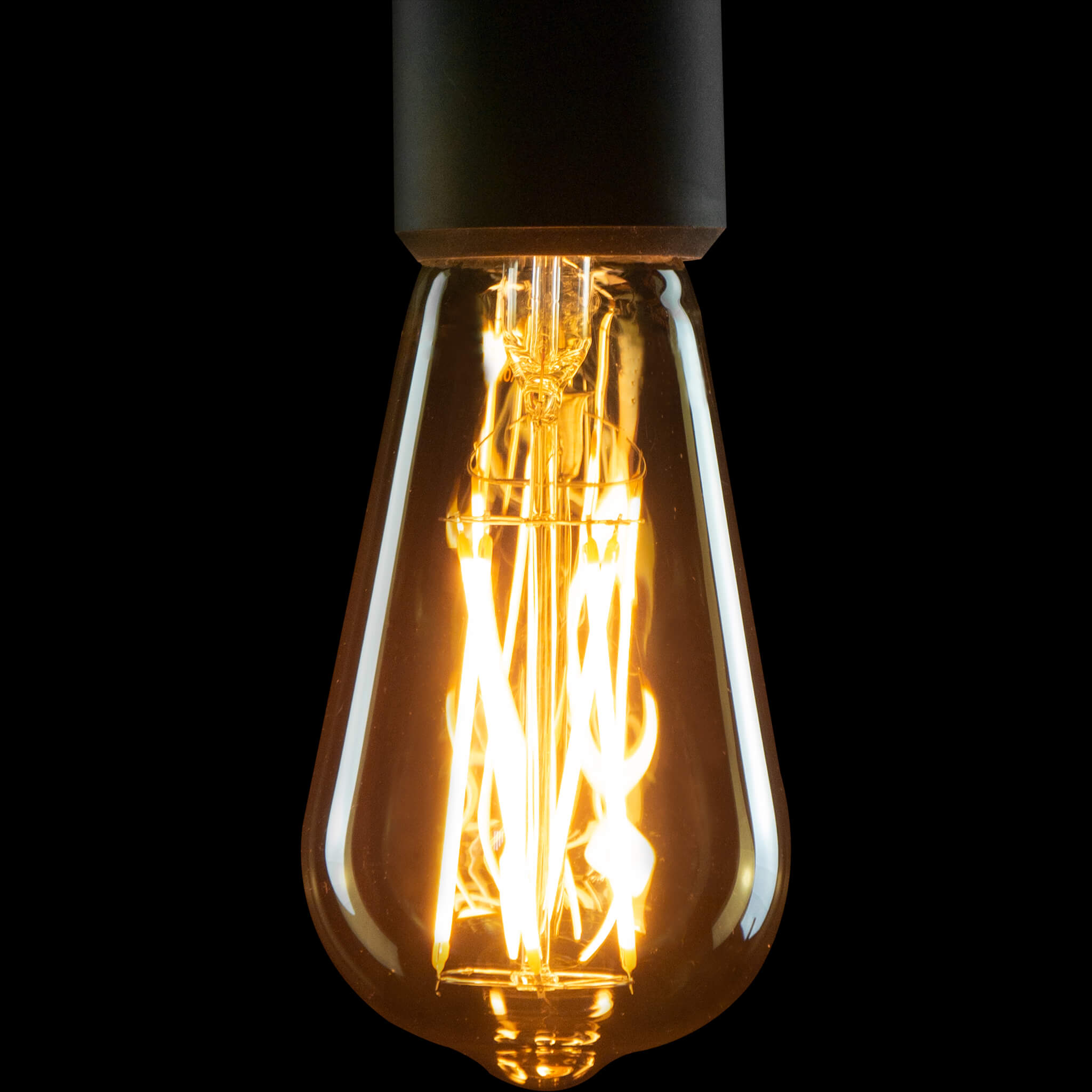 LED Rustika Long Style golden E27 2200 K, 55275