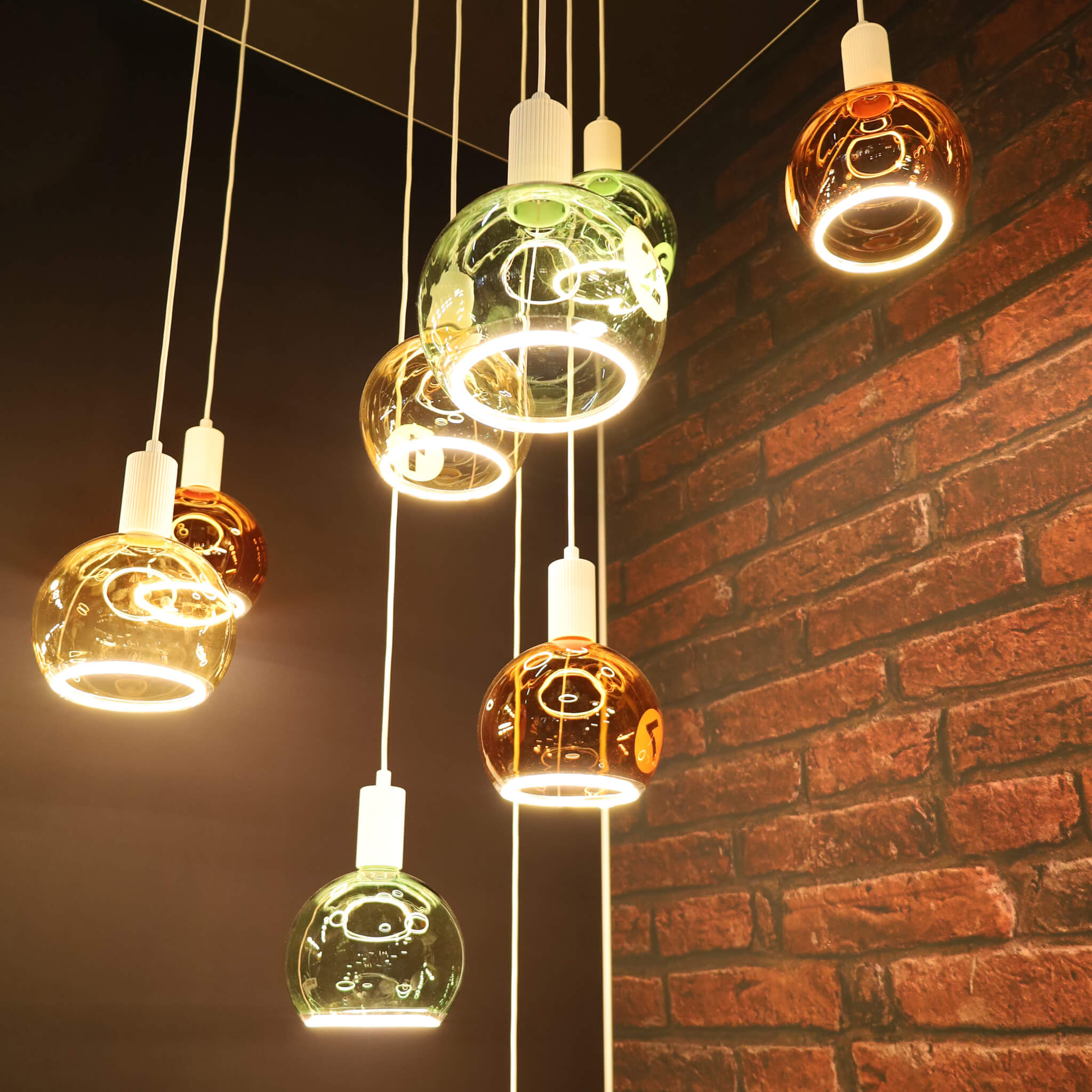 LED Floating Billard Globe 200 grün | 55562