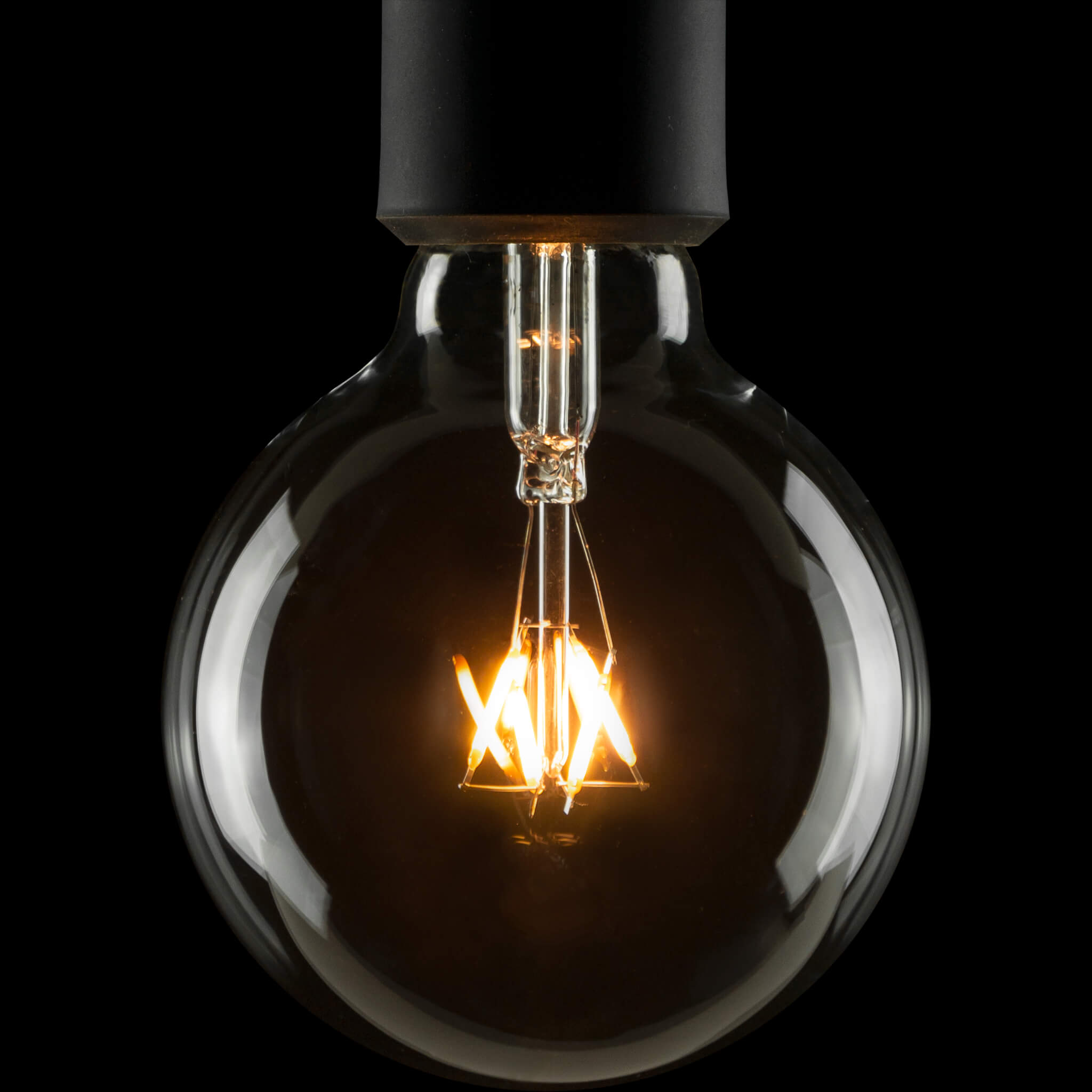 LED Globe 95 klar E27, 55282