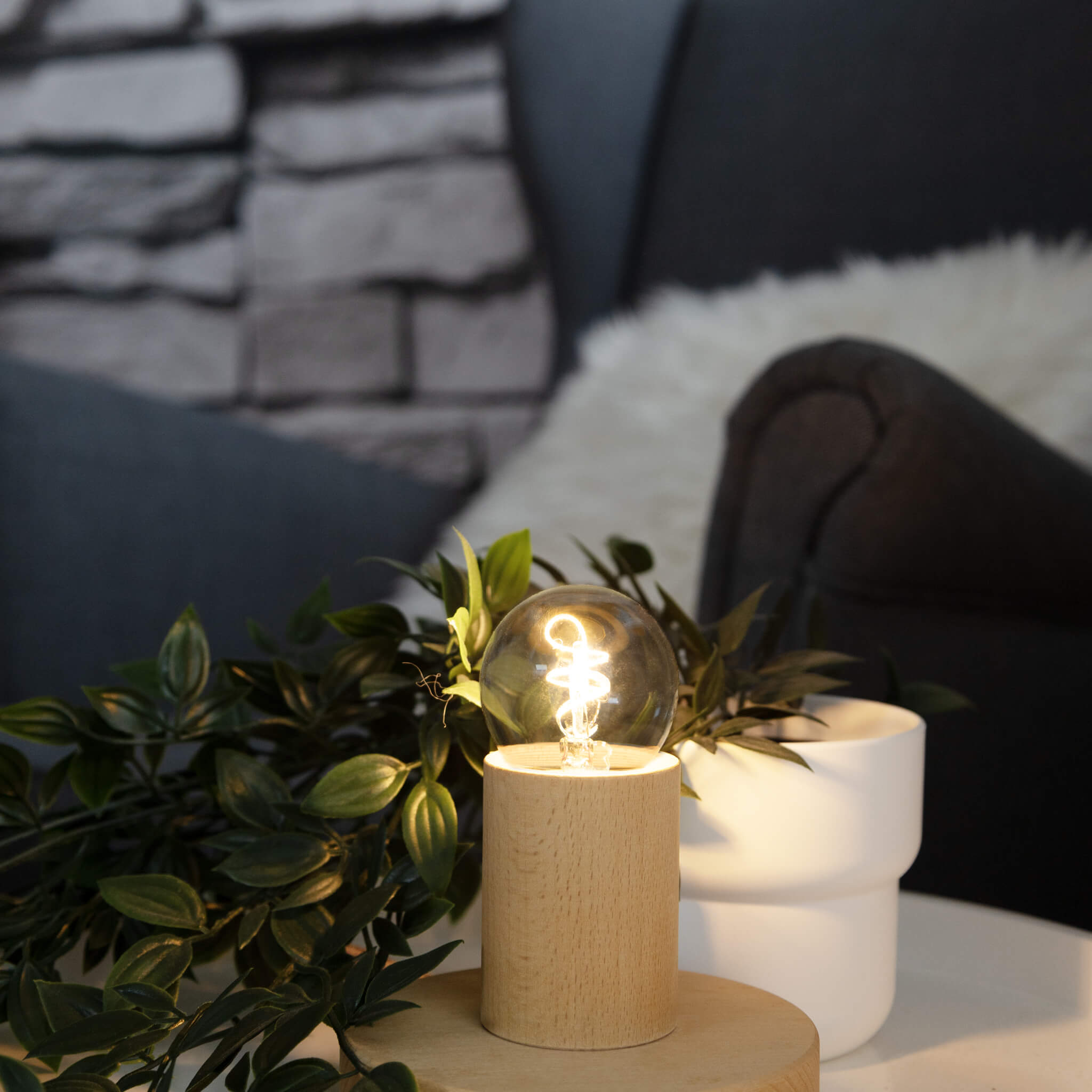 LED Golf Ball Elegant klar 2200K